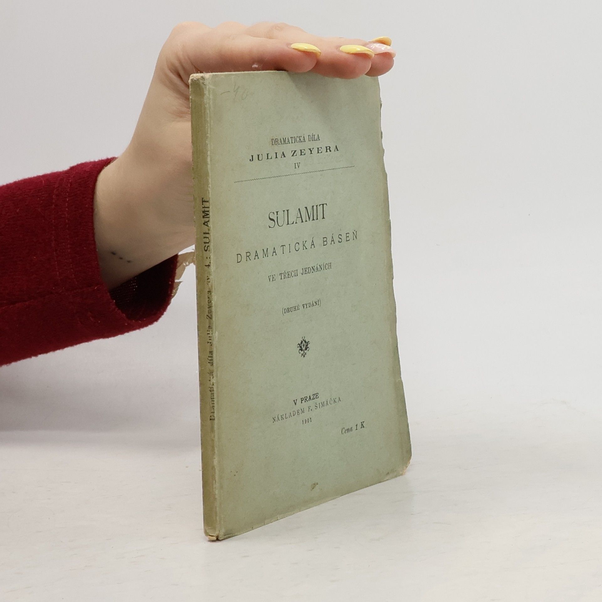 Julie Zeyera Sulamit. Dramatická báseň