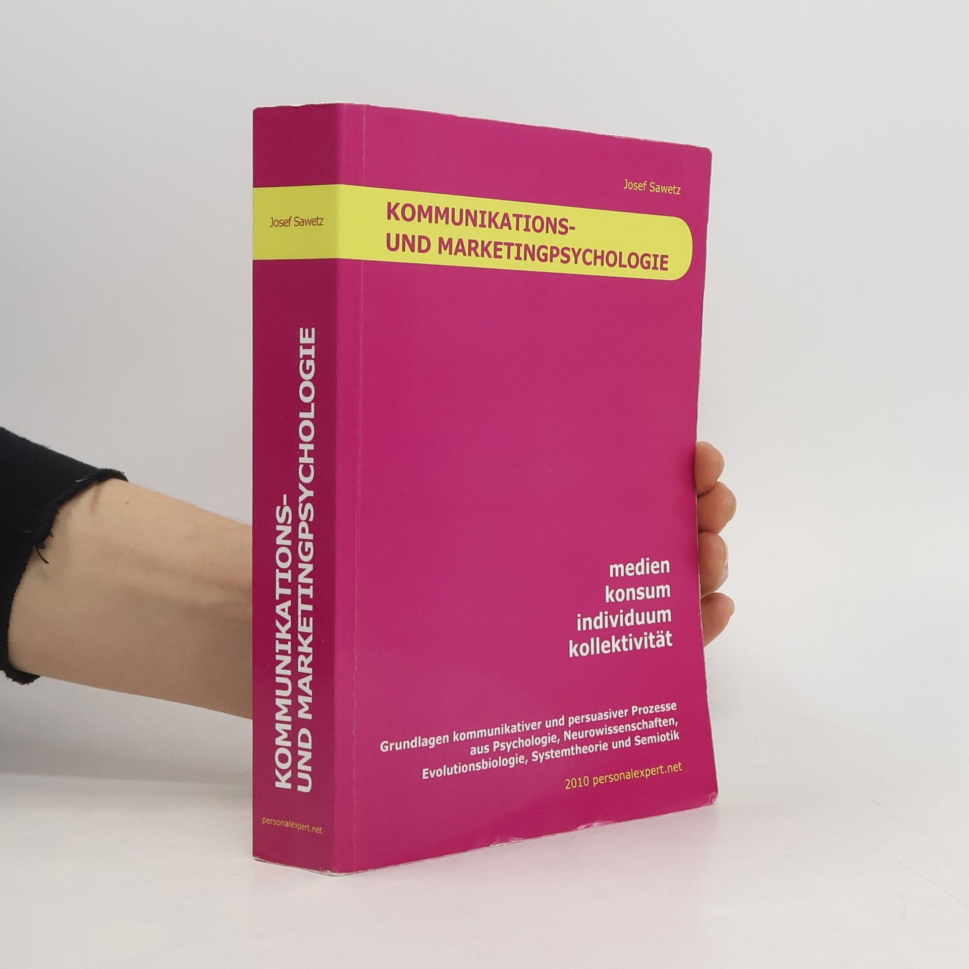 Josef Sawetz Kommunikations und Marketingpsychologie