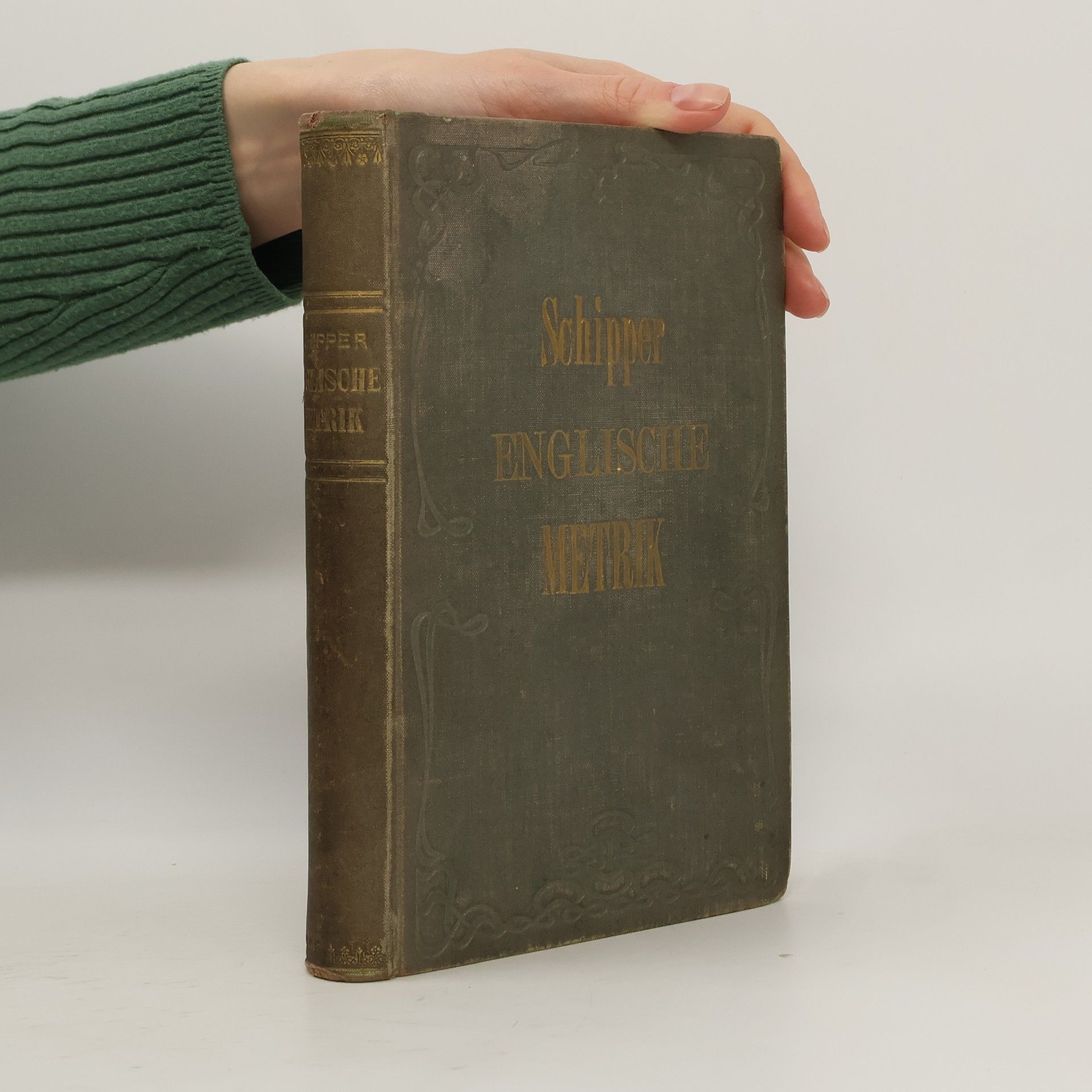 Jakob Schipper Grundriss der englischen Metrik