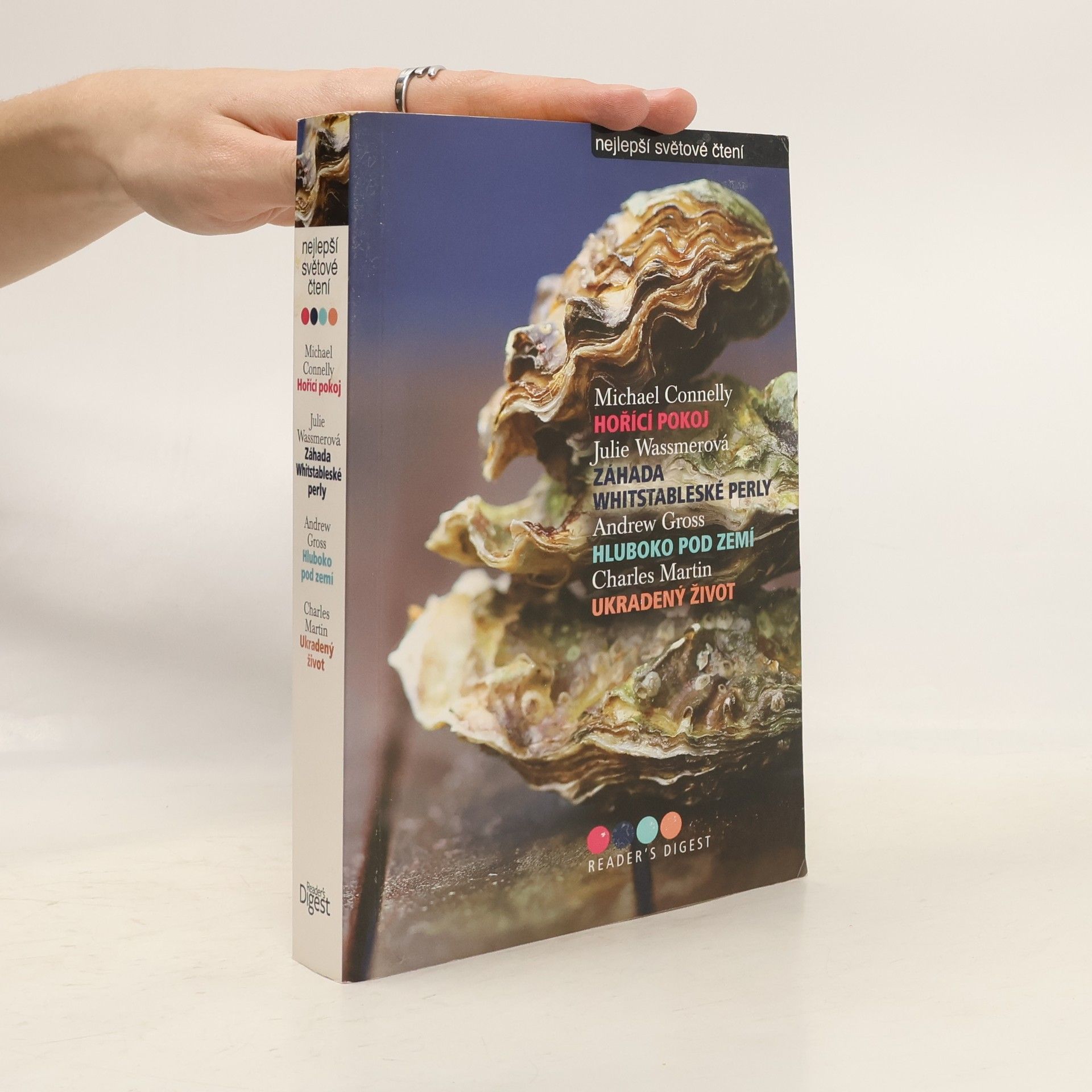 Hořící pokoj. Záhada Whitstableské perly. Hluboko pod zemí. Ukradený život.