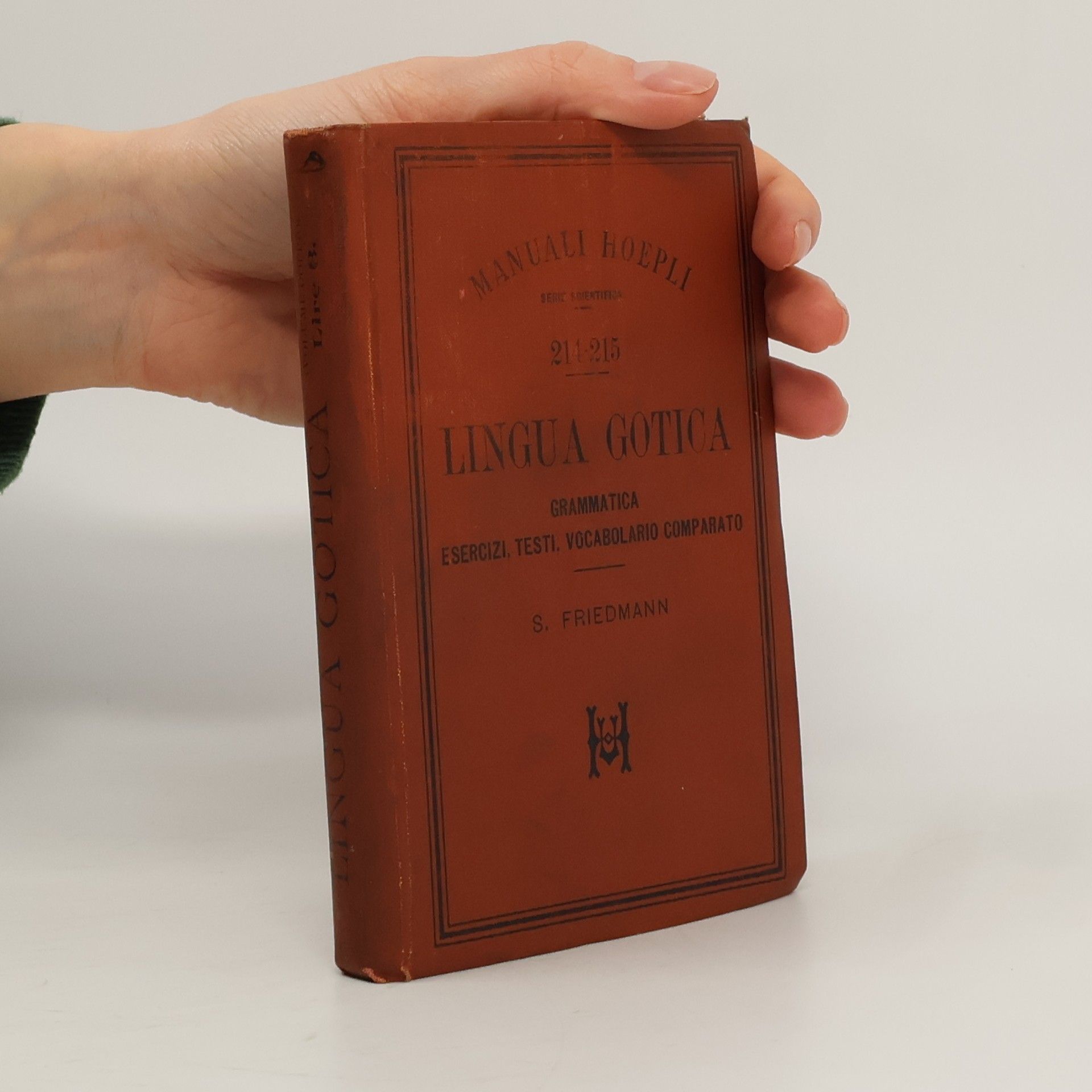 Sigismund Friedmann La lingua gotica