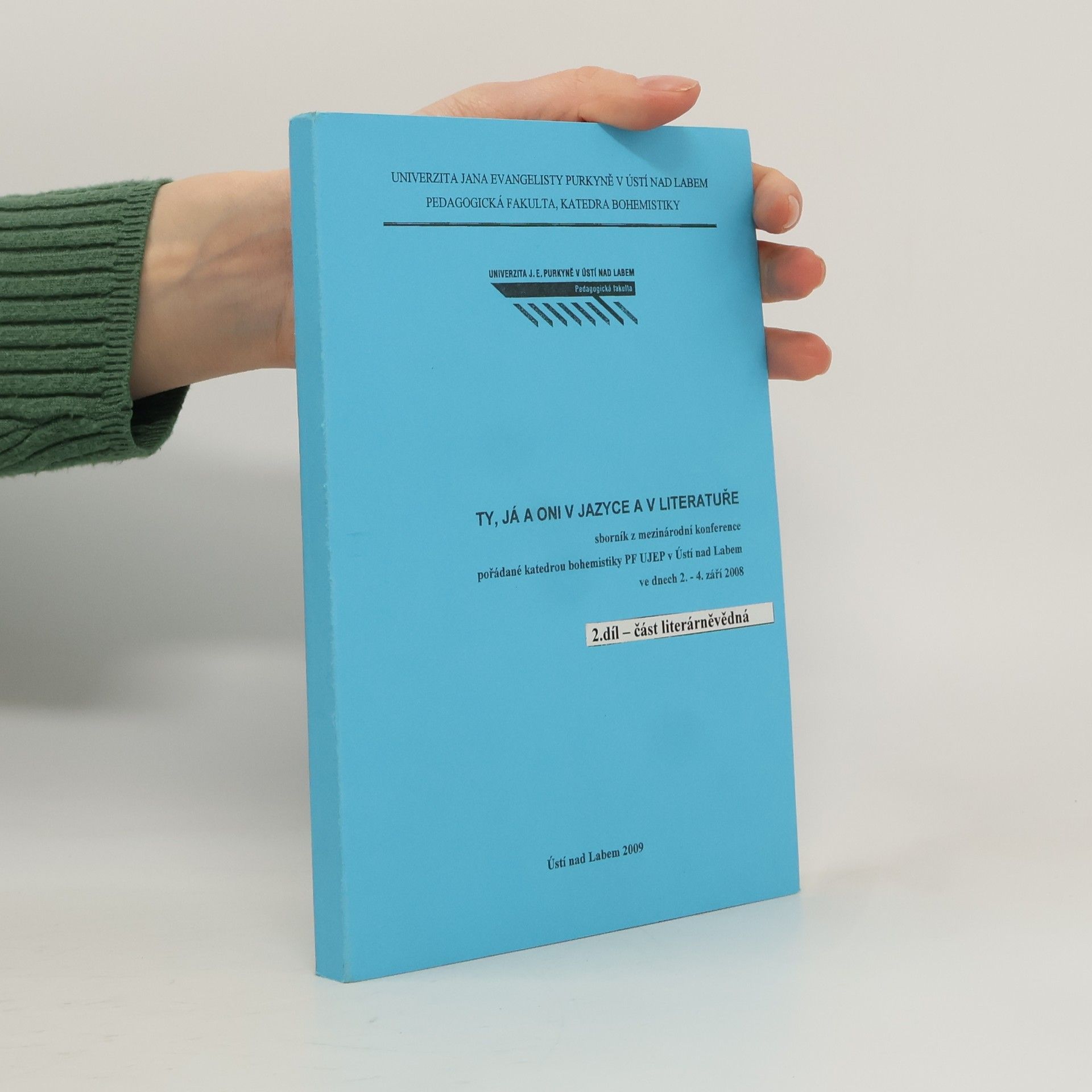 Patrik Mitter Ty, já a oni v jazyce a v literatuře