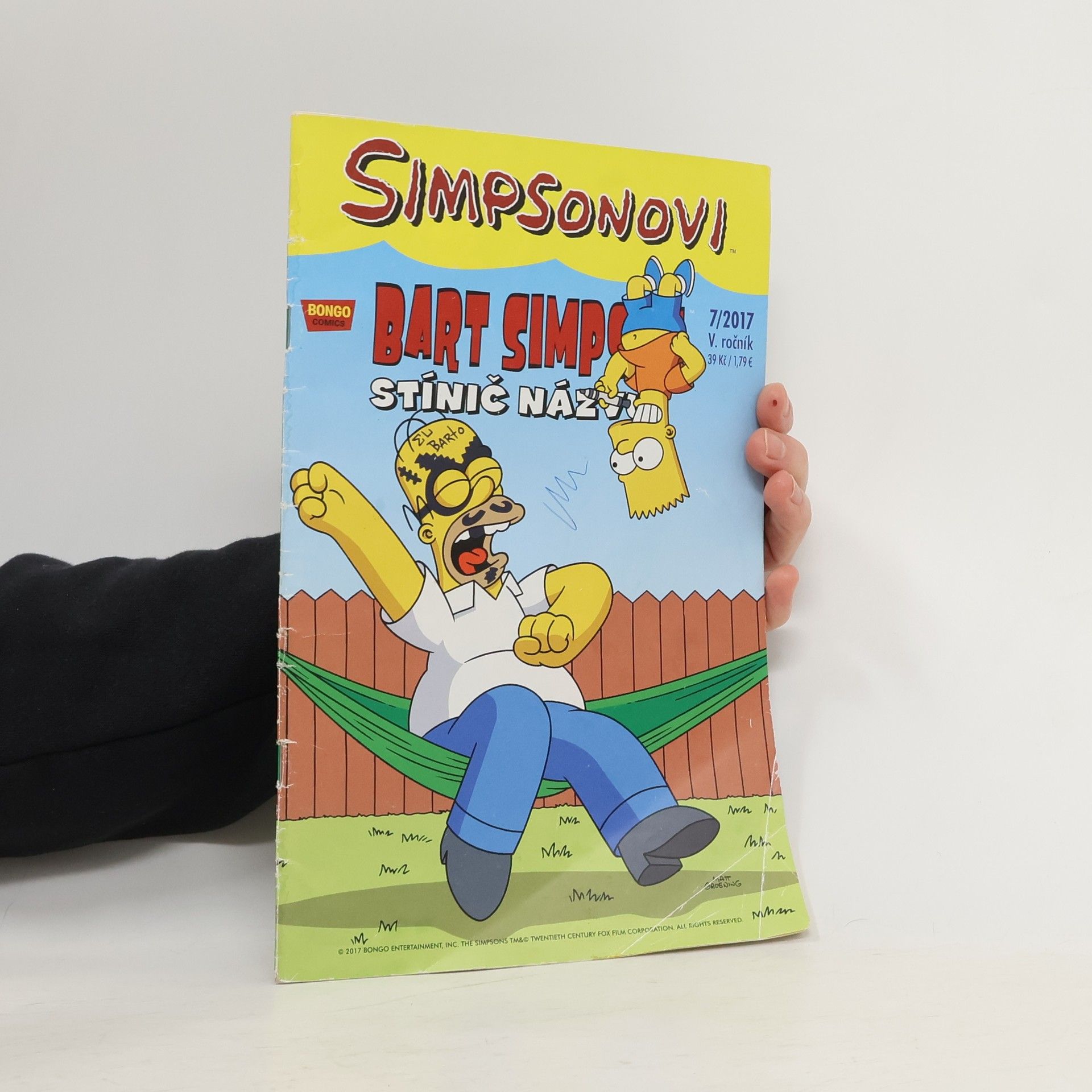 Matt Groening Simpsonovi - Bart Simpson. 7/2017