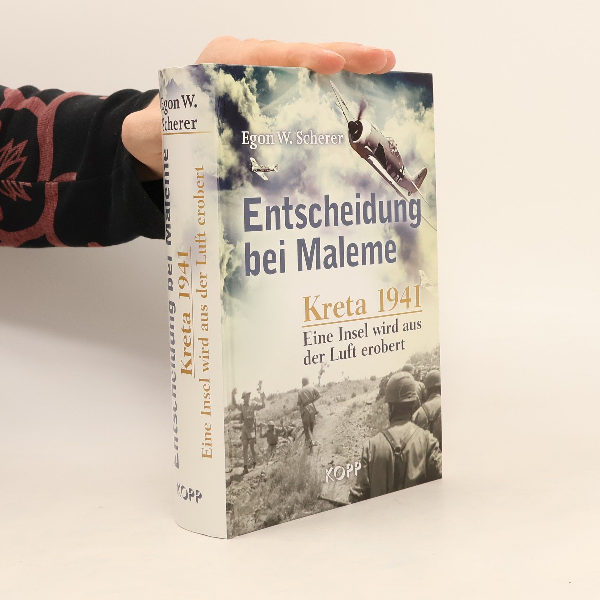 Egon W. Scherer Entscheidung bei Maleme