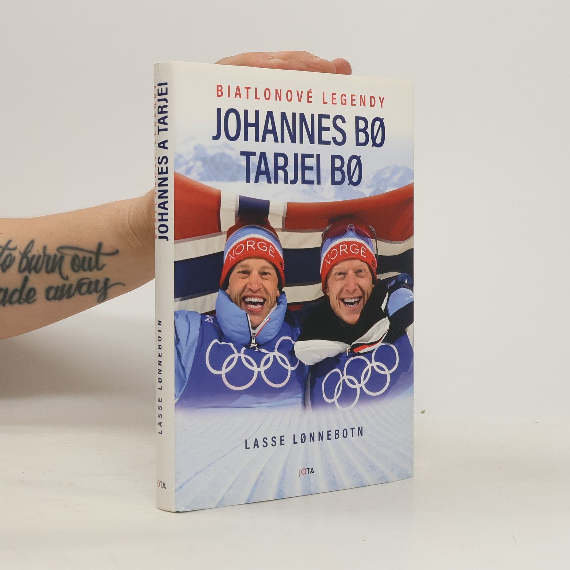 Lasse Lønnebotn Biatlonové legendy Johannes Bø, Tarjei Bø