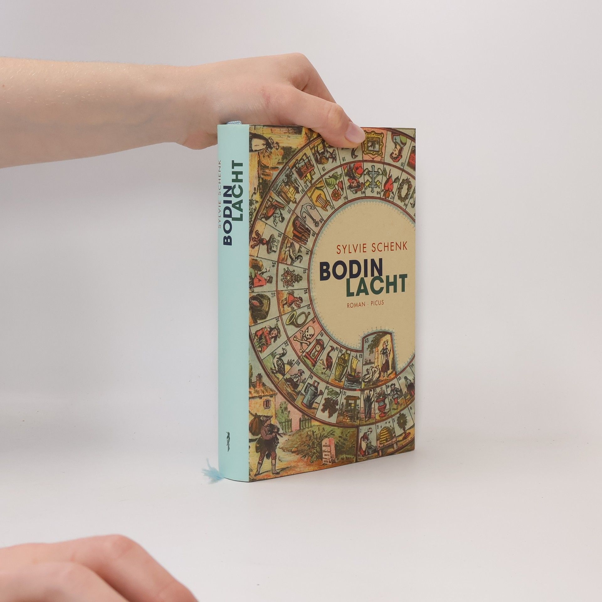 Sylvie Schenk Bodin lacht