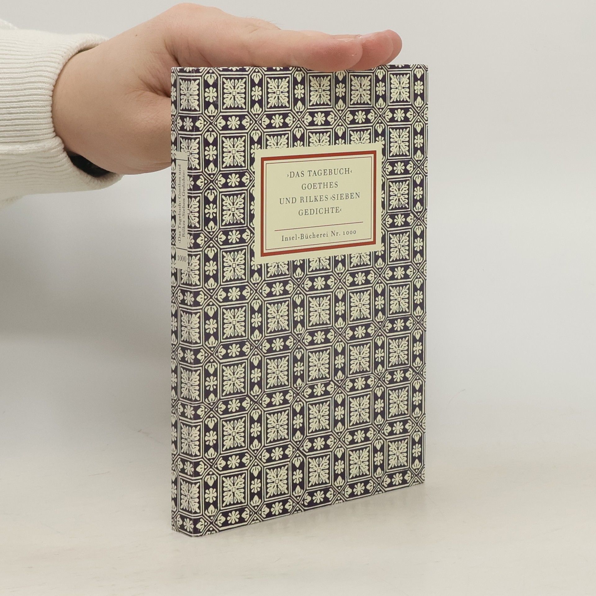 Autorenkollektiv Das Tagebuch Goethes und Rilkes Sieben Gedichte