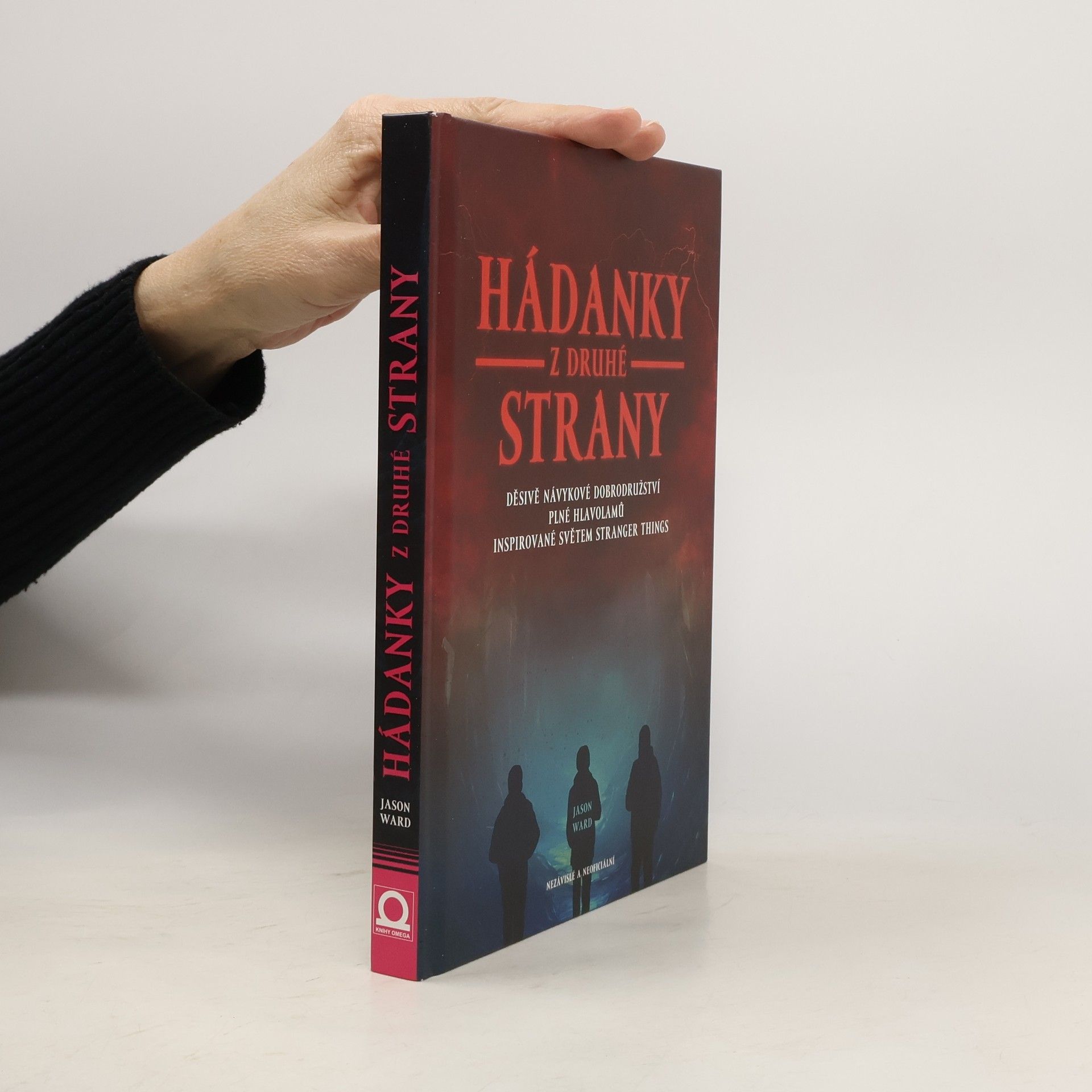 Jason Ward Hádanky z druhé strany. Děsivě návykové dobrodružství plné hlavolamů inspirované světem Stranger things