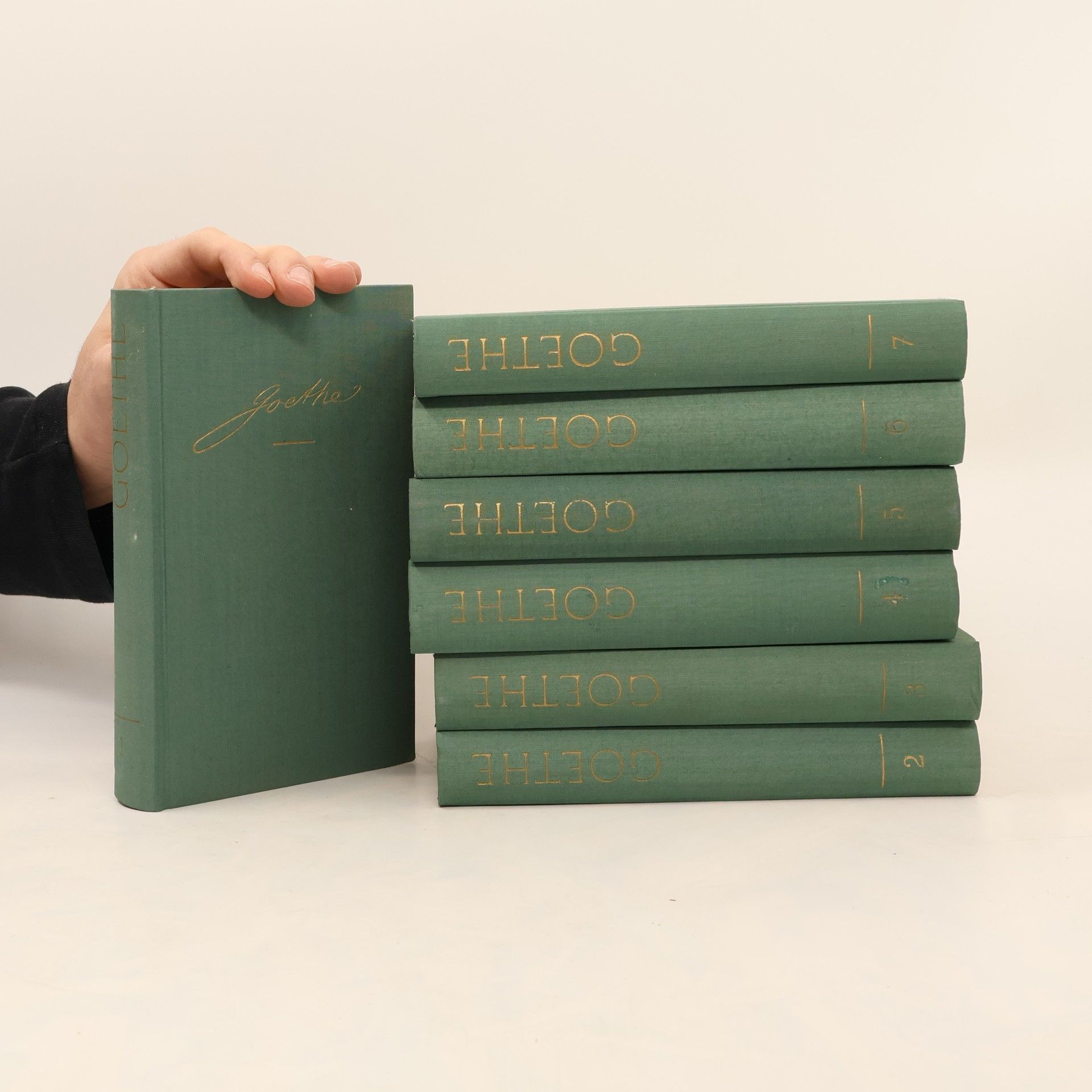 Johann Wolfgang von Goethe Gesammelte Werke in sieben Bänden 1-7