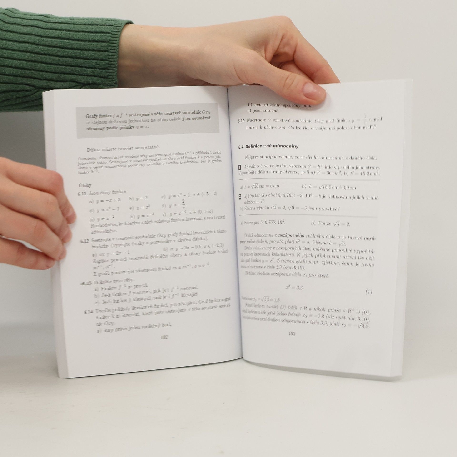 Oldřich Odvárko Matematika pro gymnázia. Funkce