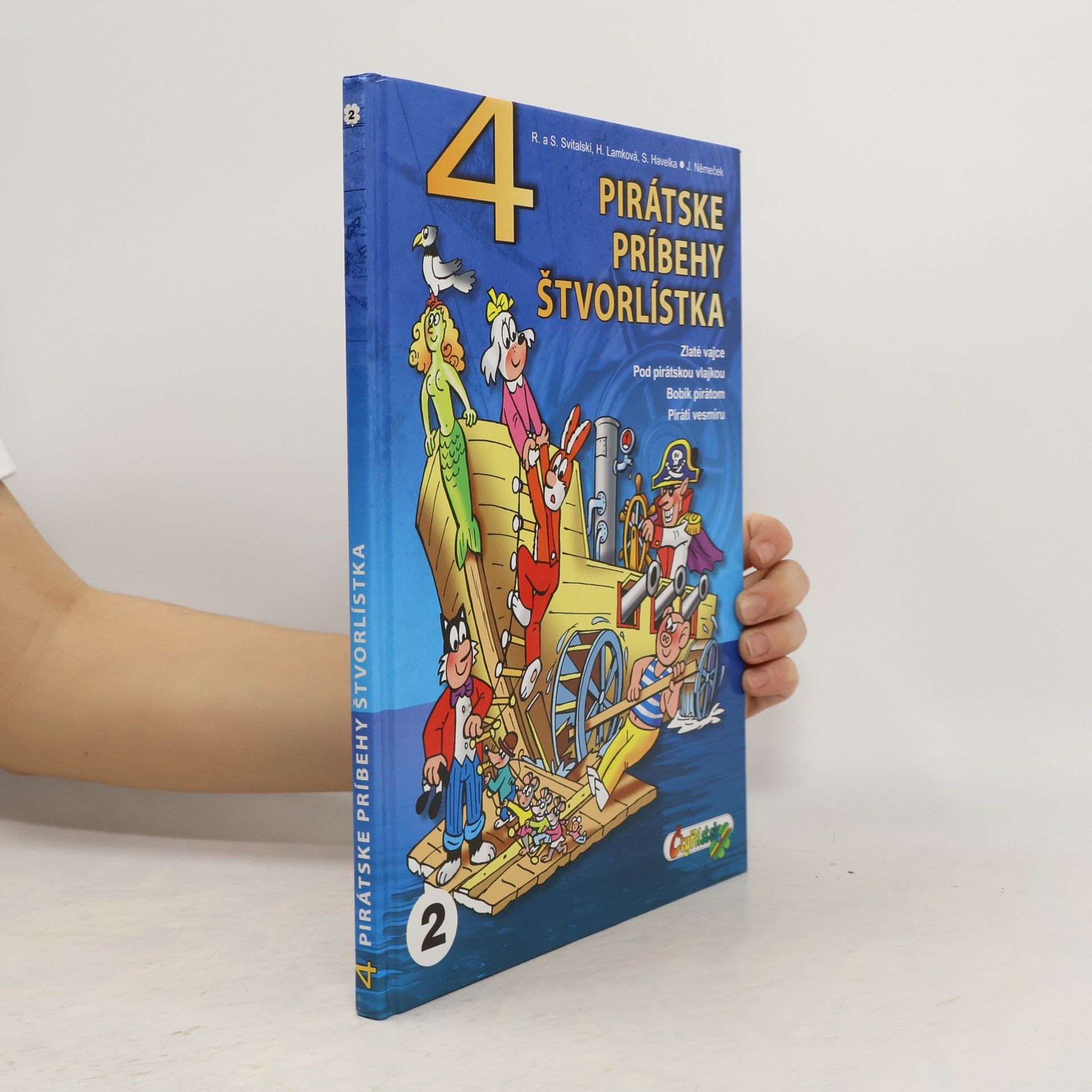 Autorenkollektiv 4 pirátské príbehy štvorlístka