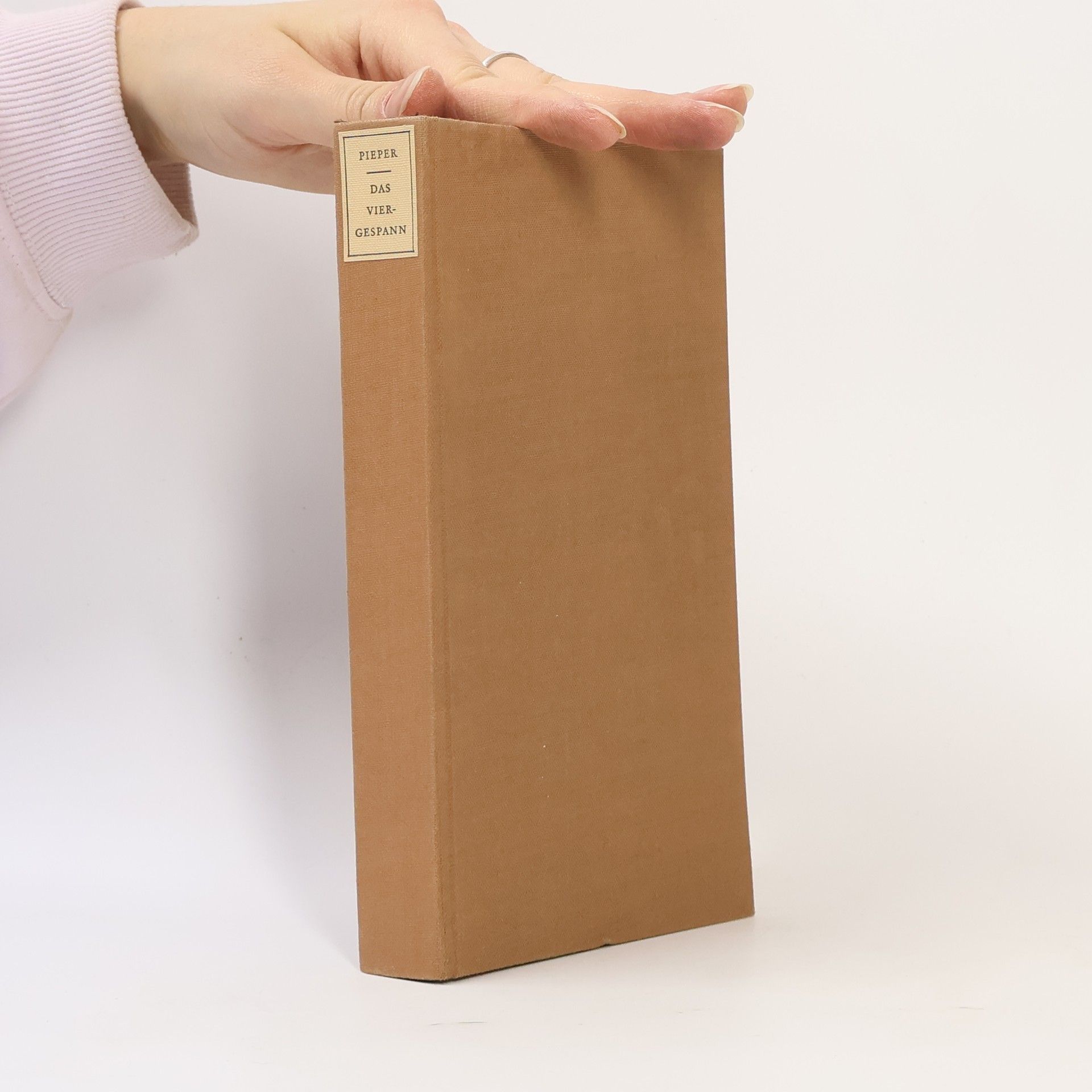 Josef Pieper Das Viergespann