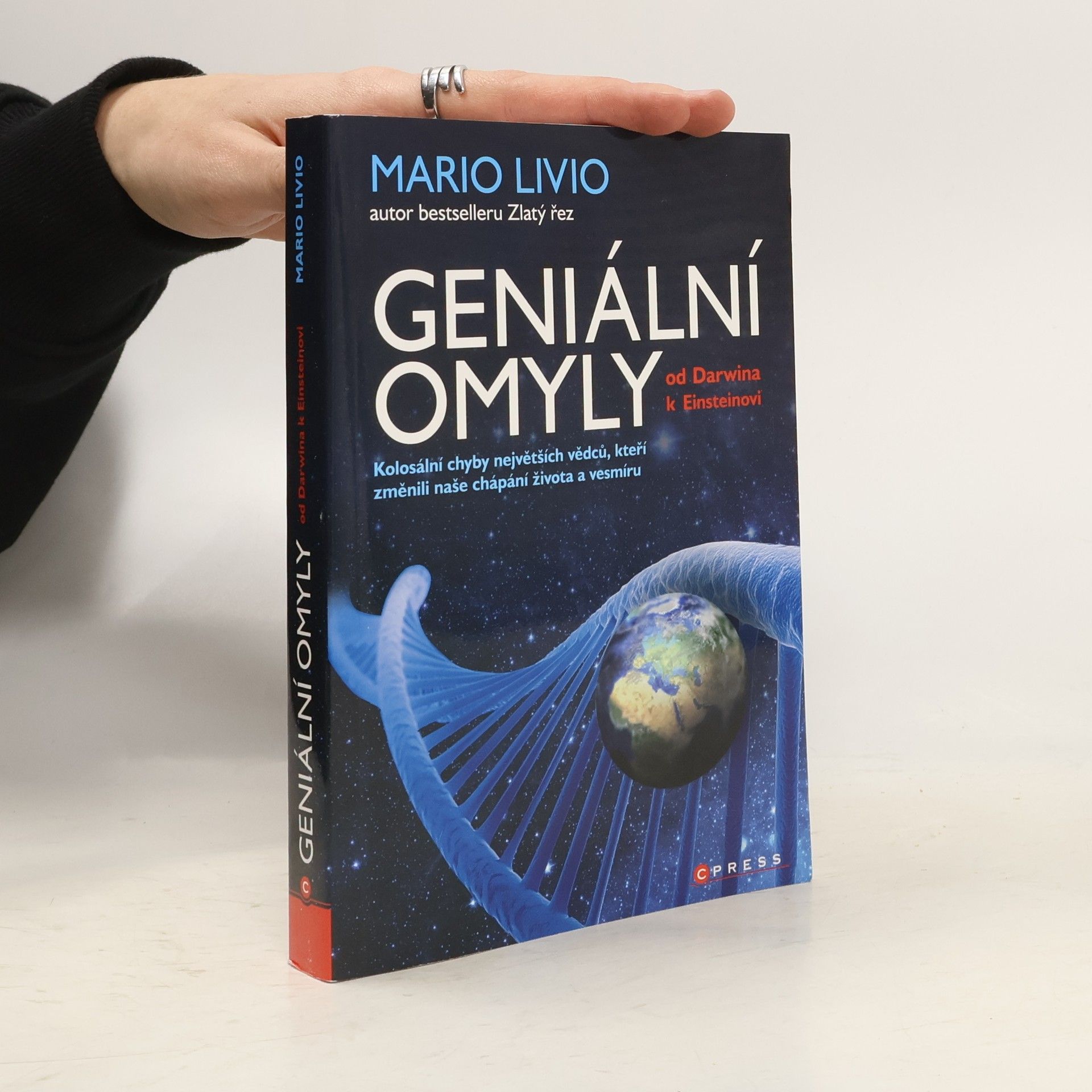 Mario Livio Geniální omyly. Od Darwina k Einsteinovi