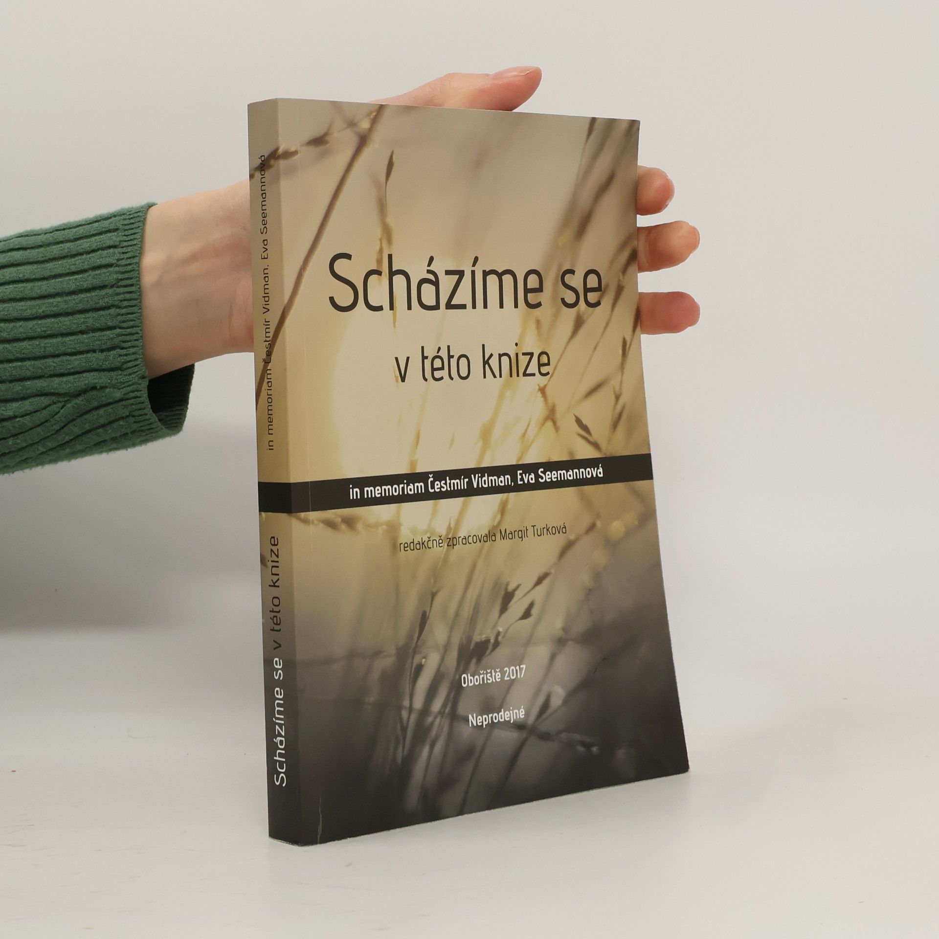 Margit Turková Scházíme se v této knize