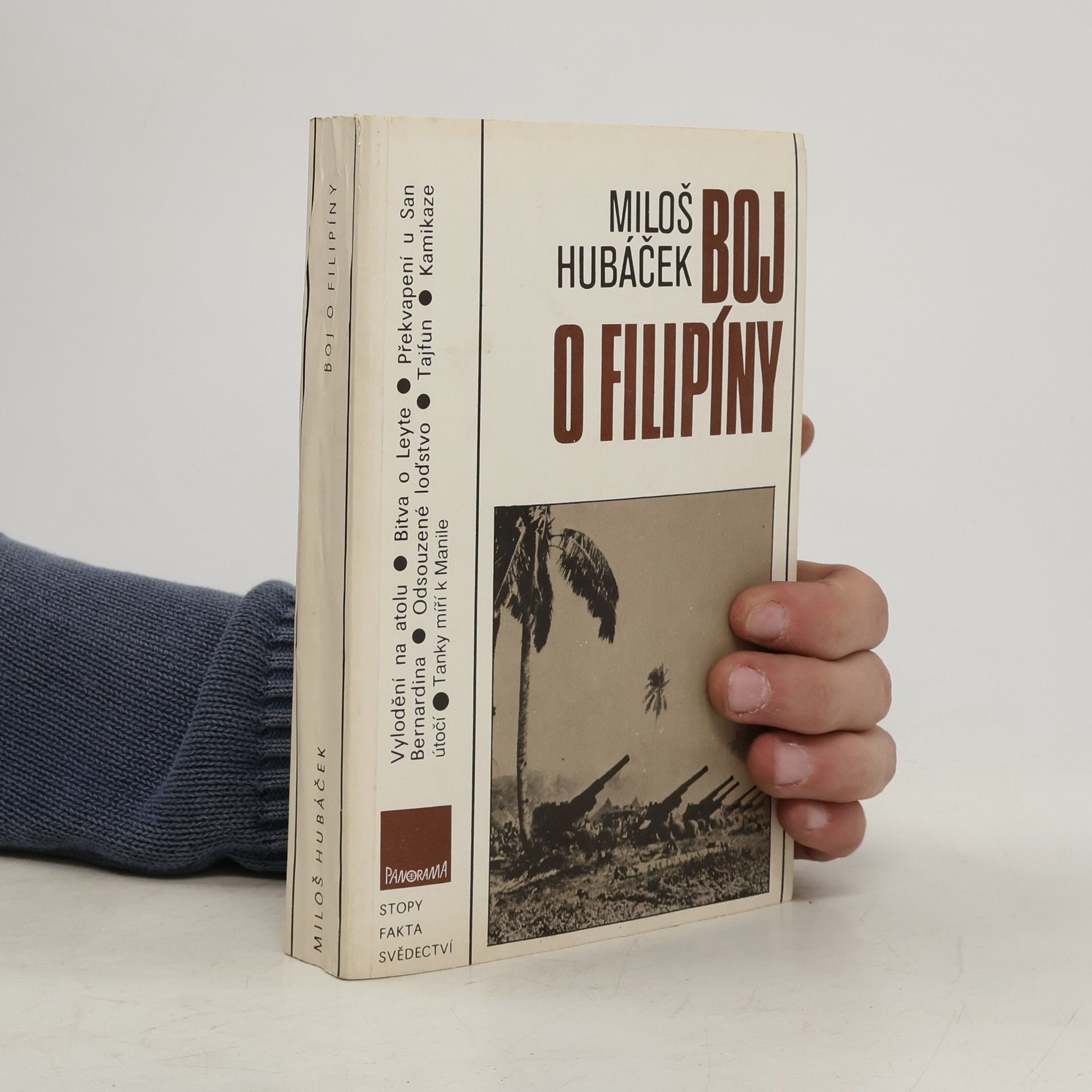 Miloš Hubáček Boj o Filipíny