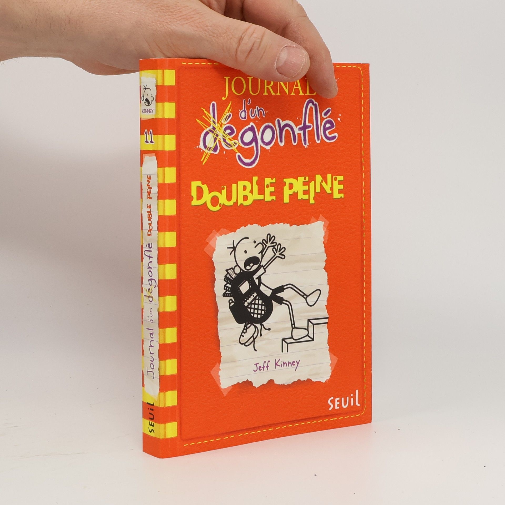 Jeff Kinney Journal d'un dégonflé - 11: Double peine (French Edition)