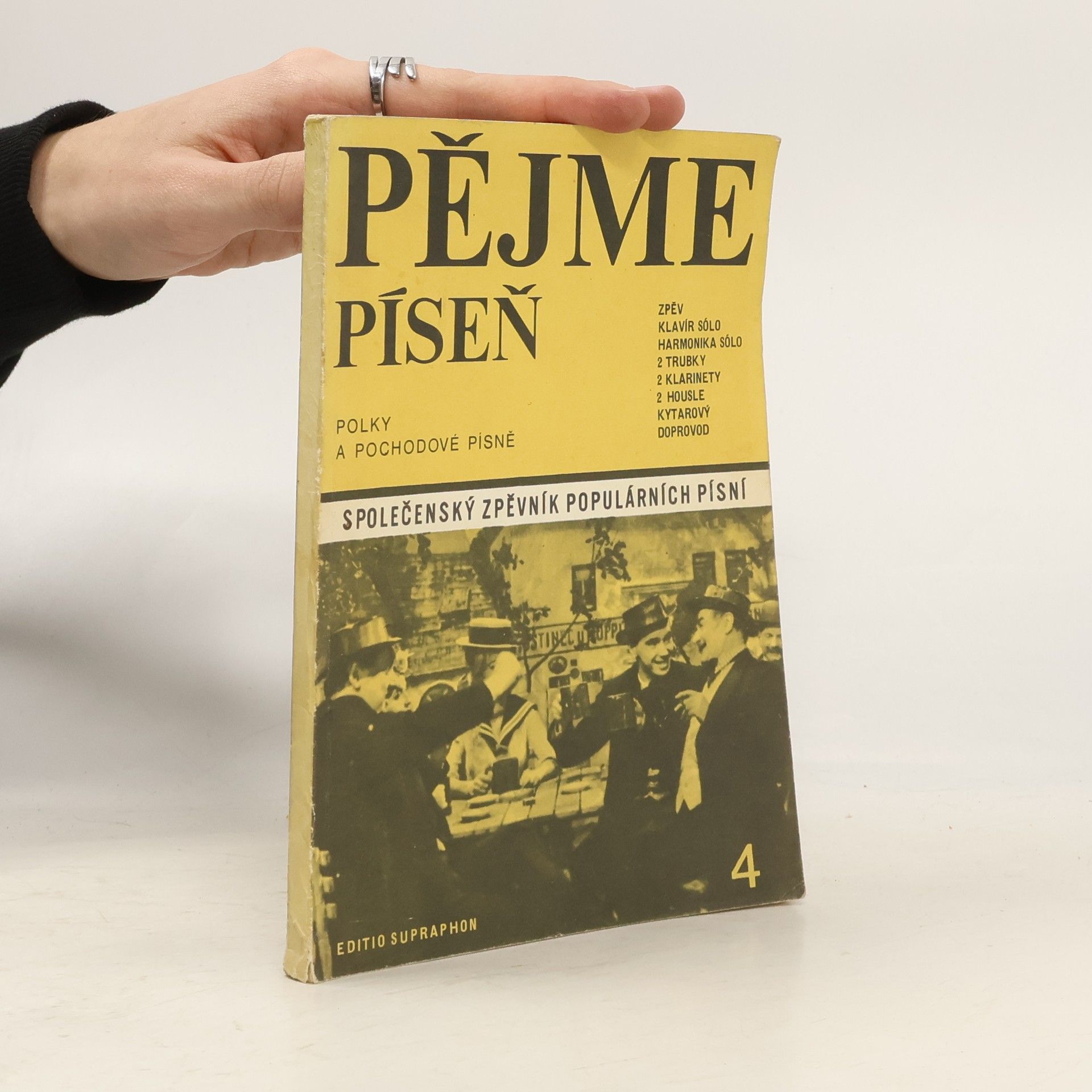 Pějme píseň. Společenský zpěvník, díl 4.