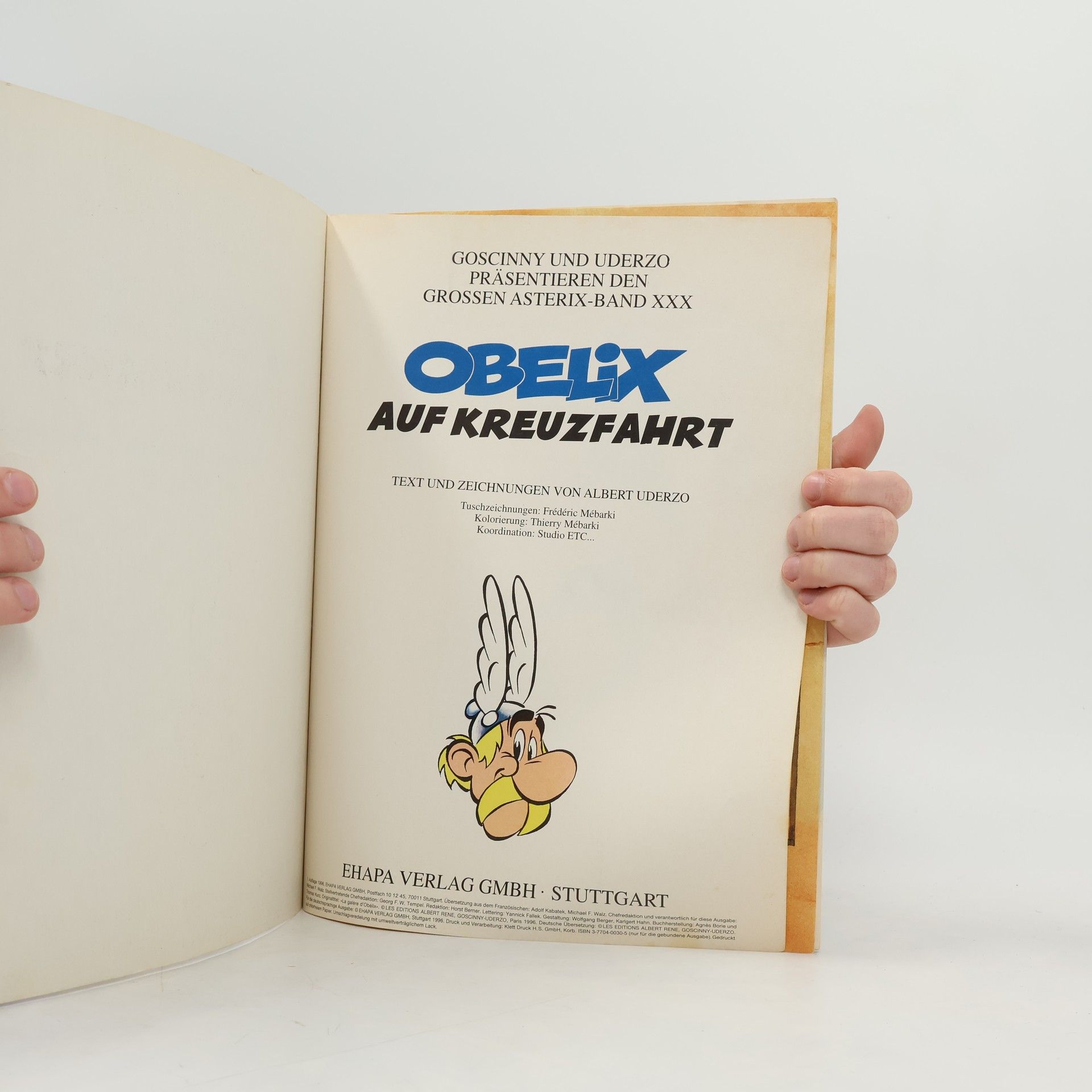 René Goscinny Asteric Obelix auf Kreuzfahrt. Band 30