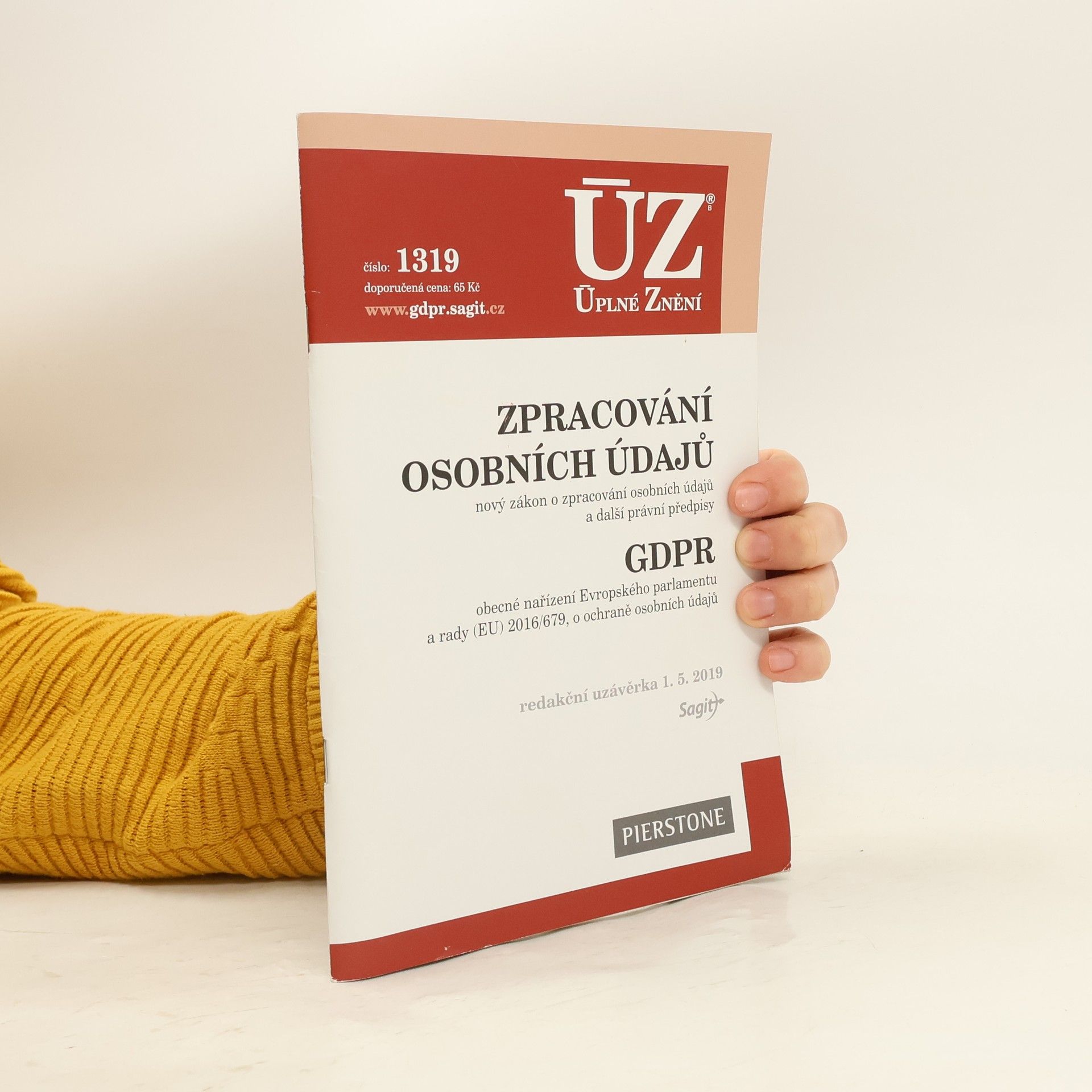 Autorenkollektiv ÚZ č. 1319 : Zpracování osobních údajů, GDPR