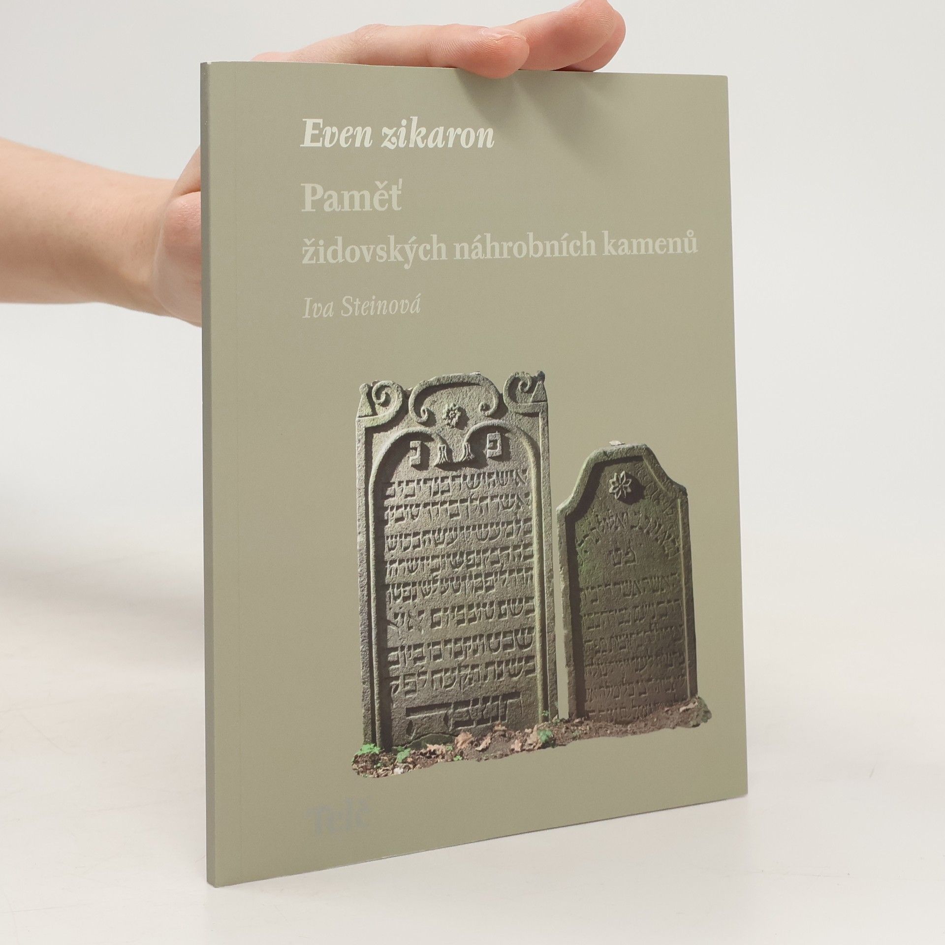 Iva Steinová Paměť židovských náhrobních kamenů