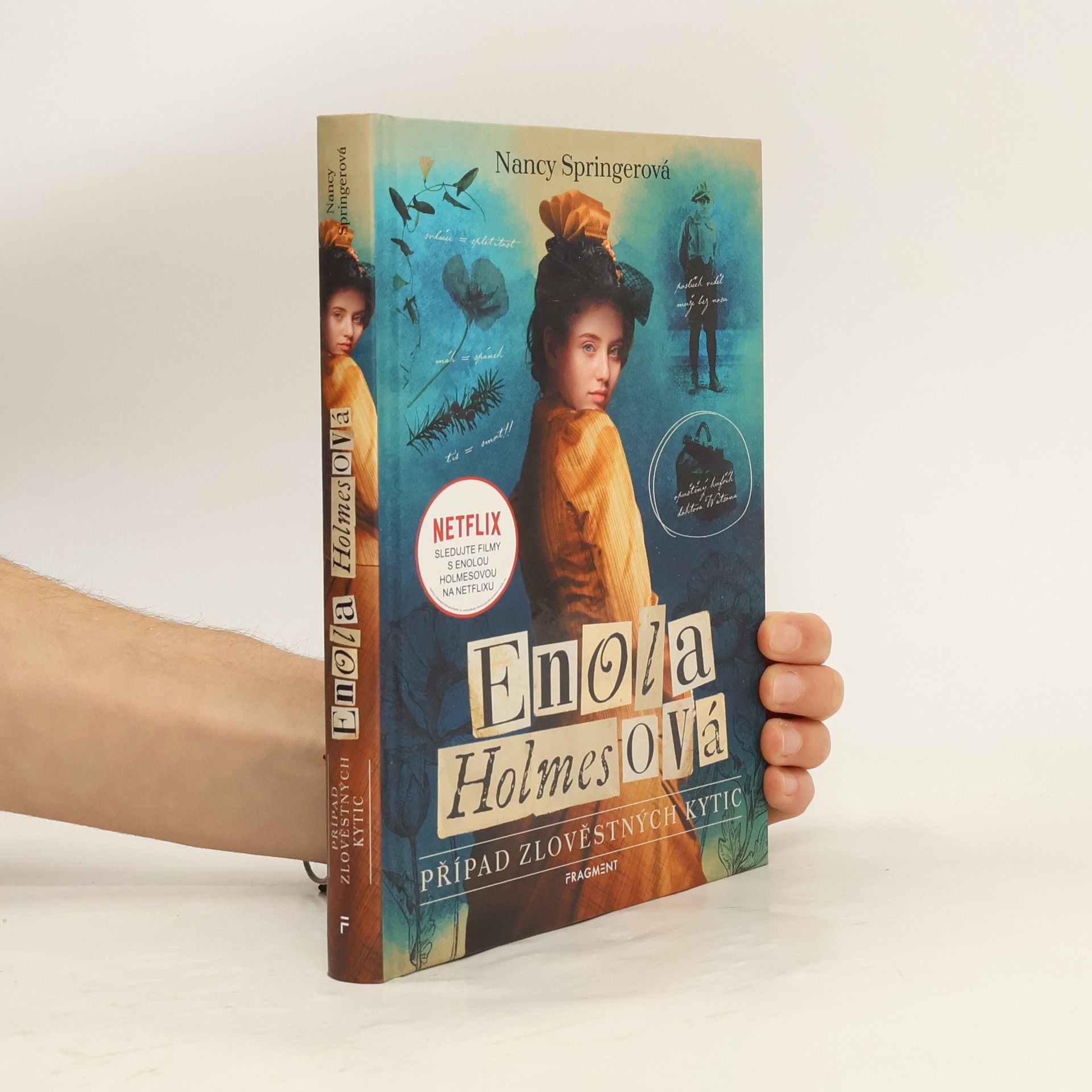 Nancy Springer Případ zlověstných kytic : Enola Holmesová