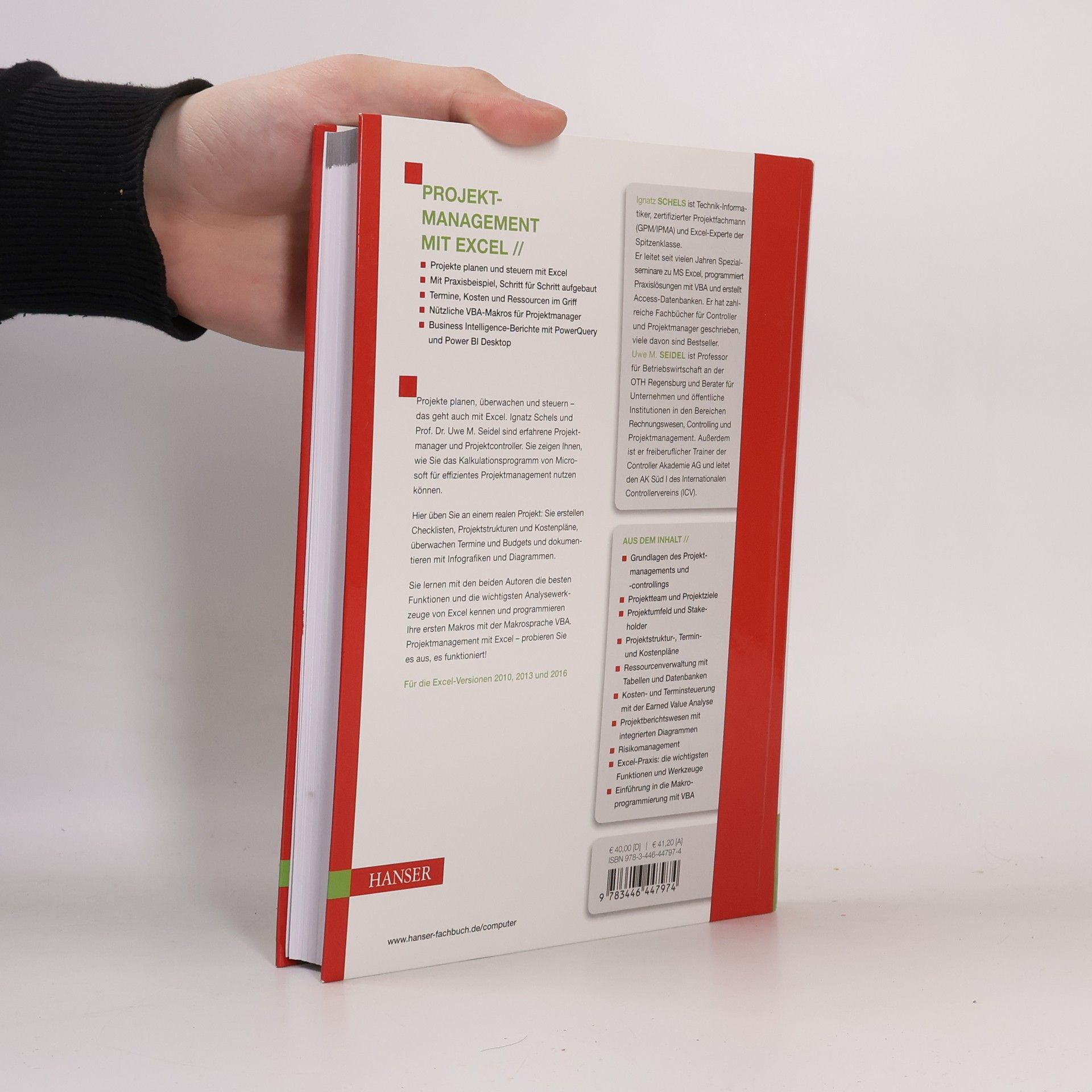 Ignatz Schels Projektmanagement mit Excel
