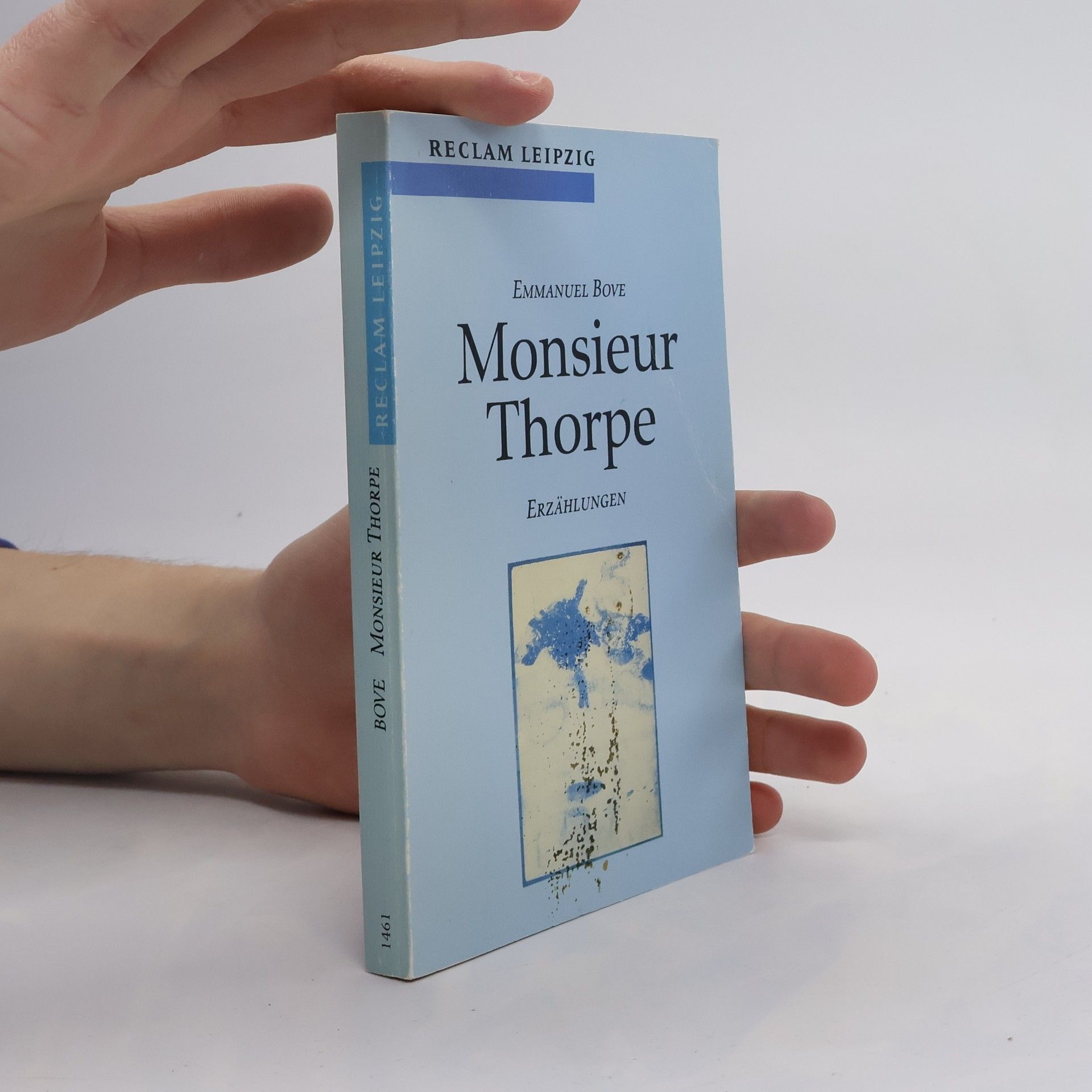 Emmanuel Bove Monsieur Thorpe