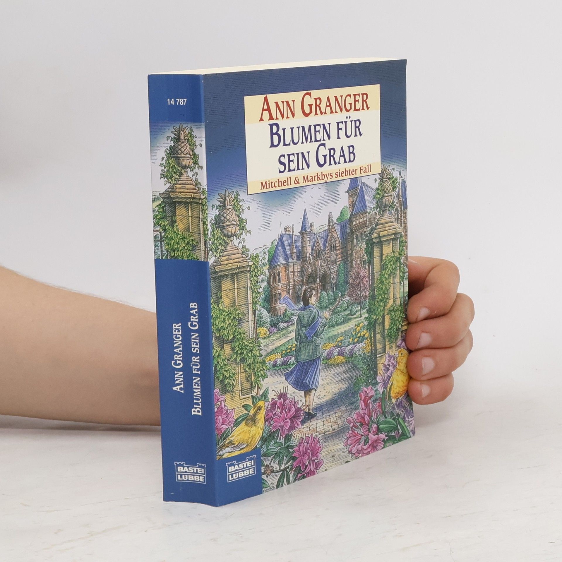 Ann Granger Blumen für sein Grab