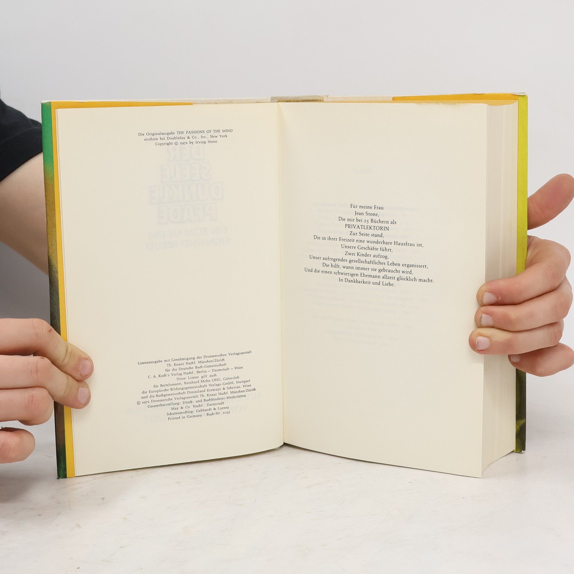 Irving Stone Der Seele dunkle Pfade