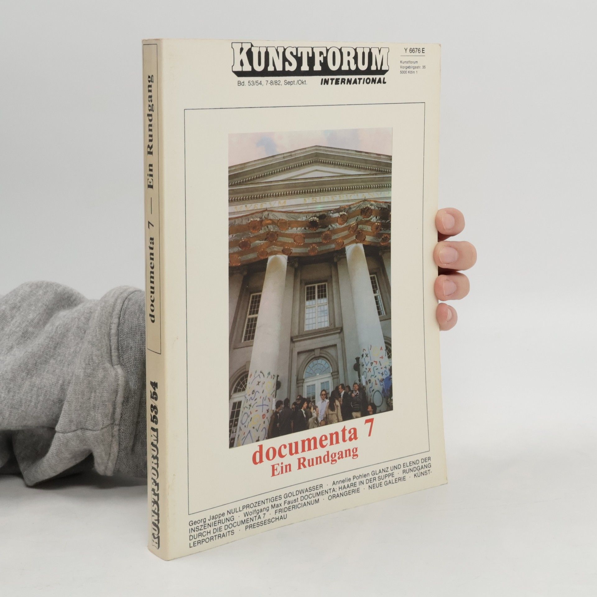 Autorenkollektiv Kunstforum. Band 53/54, 7-8/82, Sept./Okt.