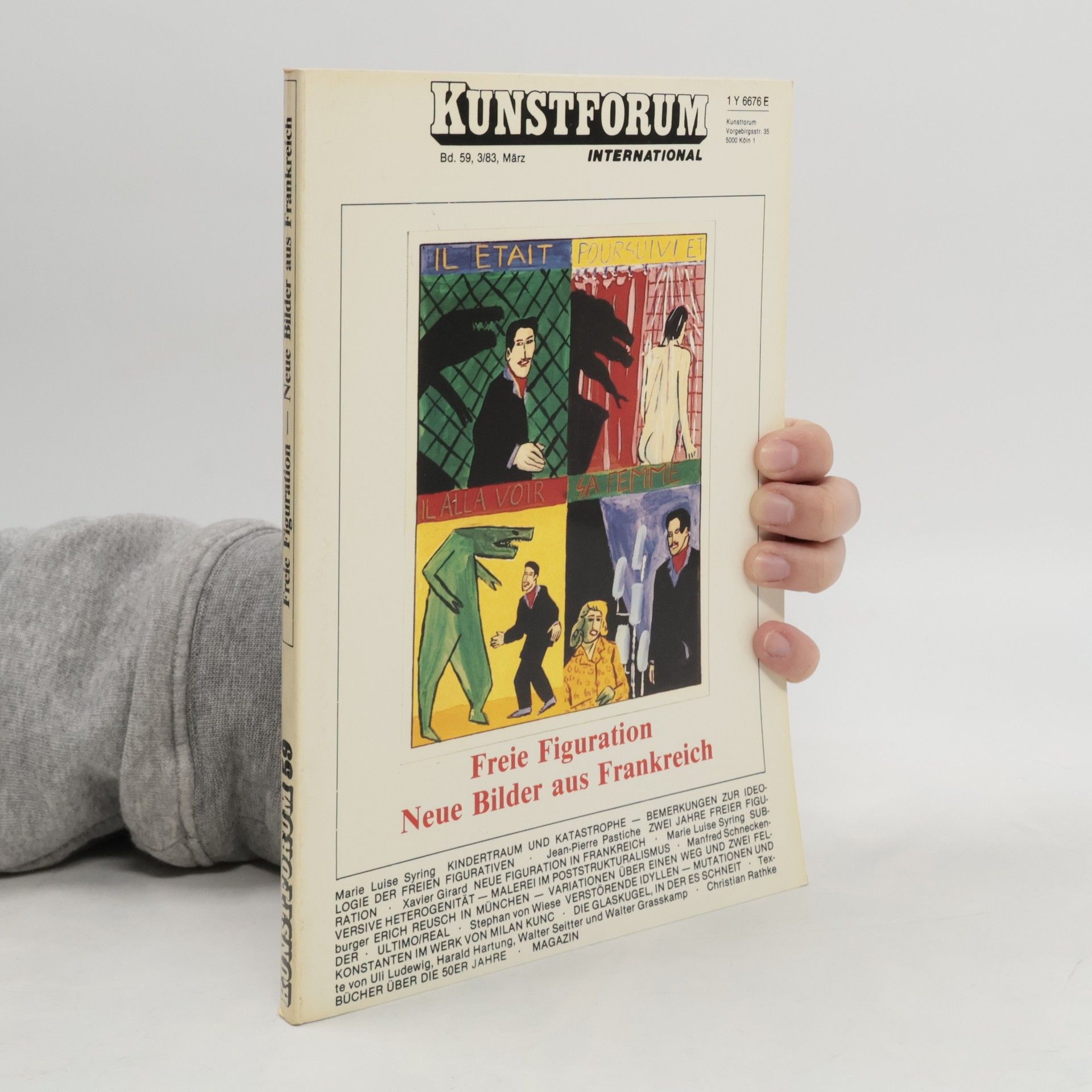 Autorenkollektiv Kunstforum 59. Freie Figuration. Neue Bilder aus Frankreich