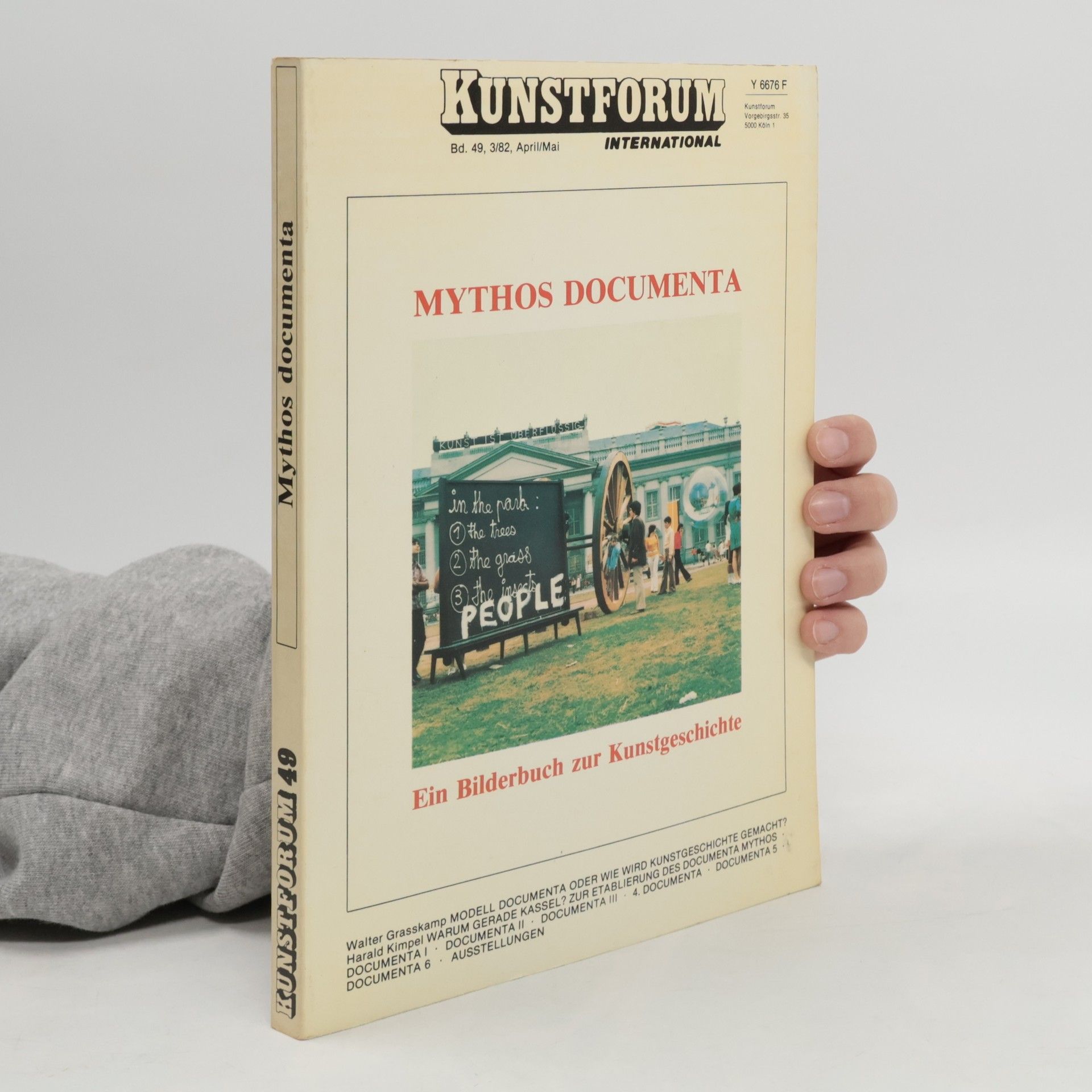 Kolektiv autorů Kunstforum 49. Mythos Documenta