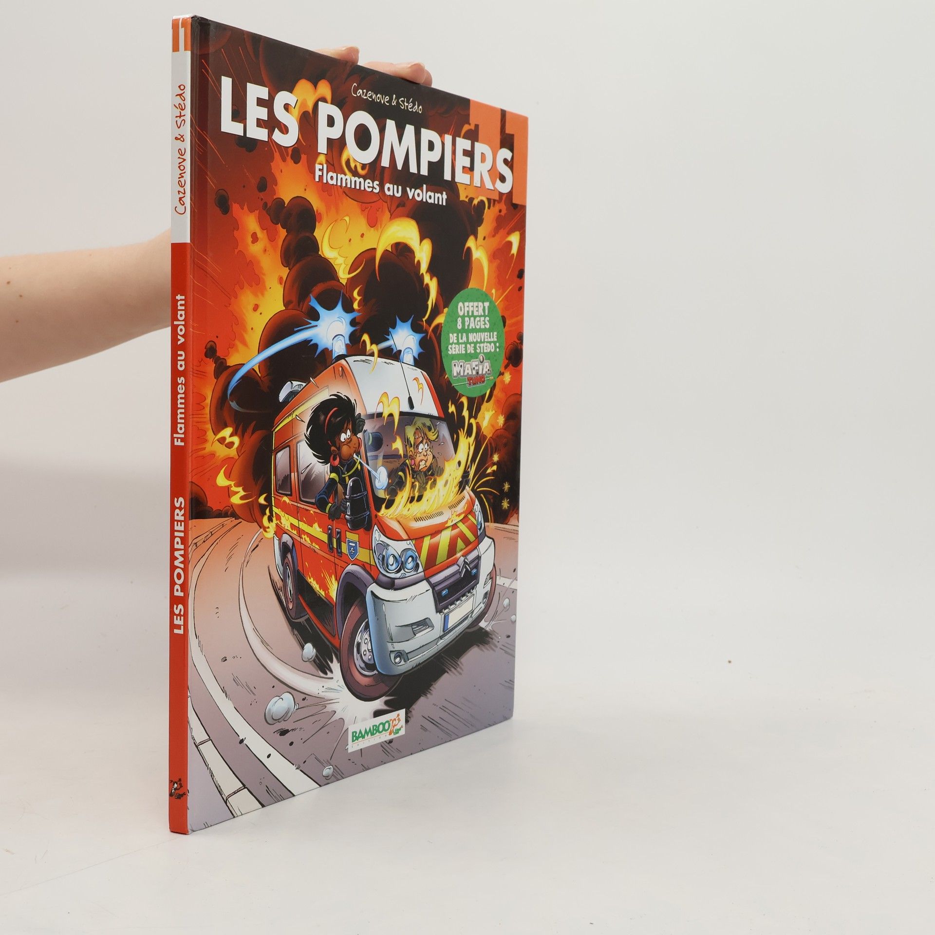 Christophe Cazenove Flammes au volant