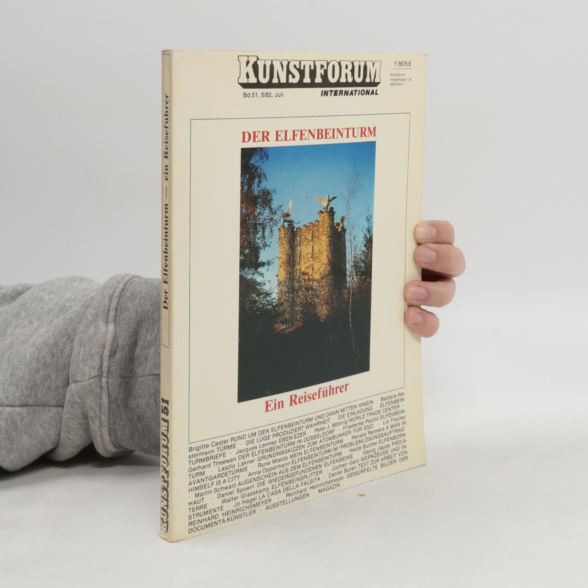 Autorenkollektiv Kunstforum 51. Der Elfenbeinturm