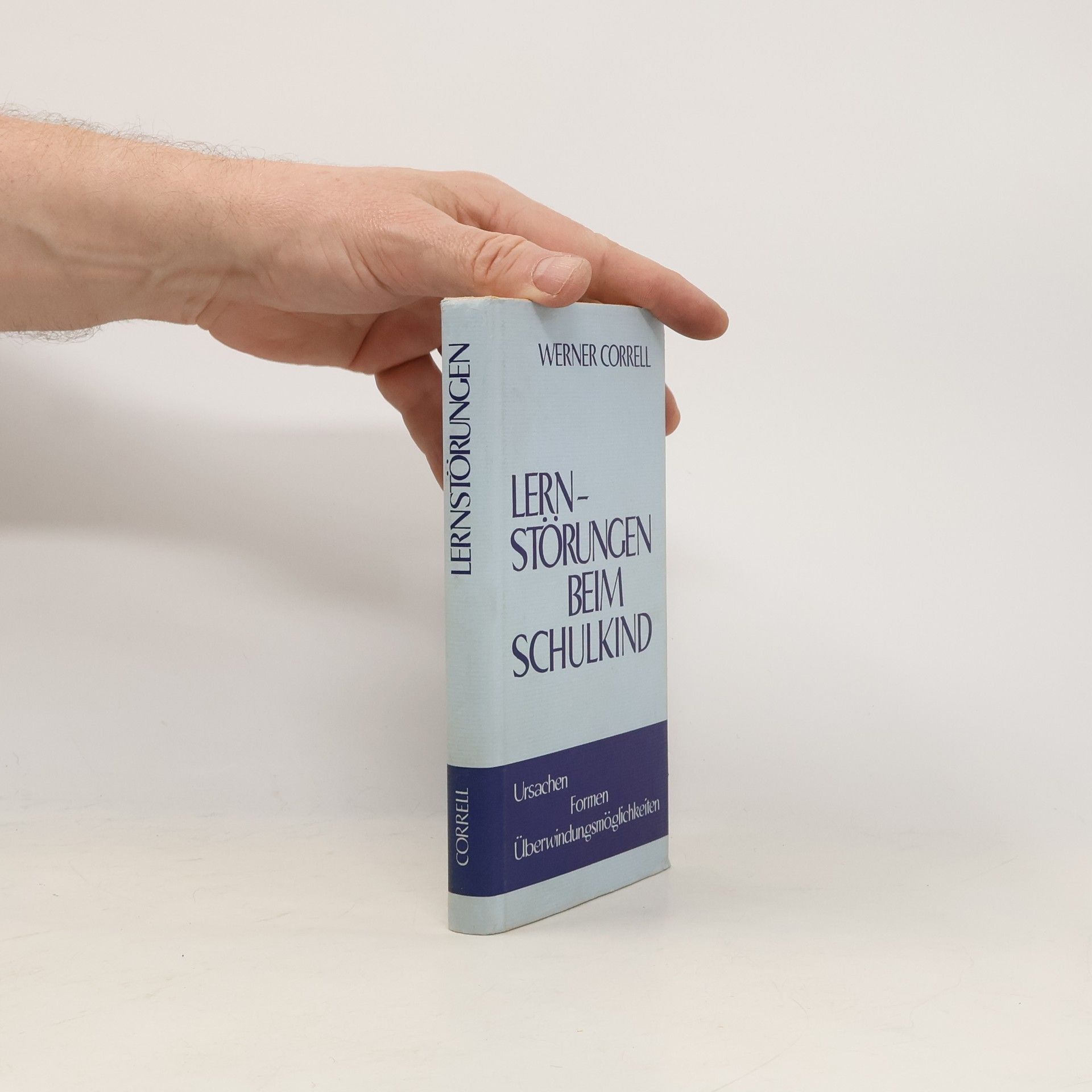 Werner Correll Lernstörungen beim Schulkind