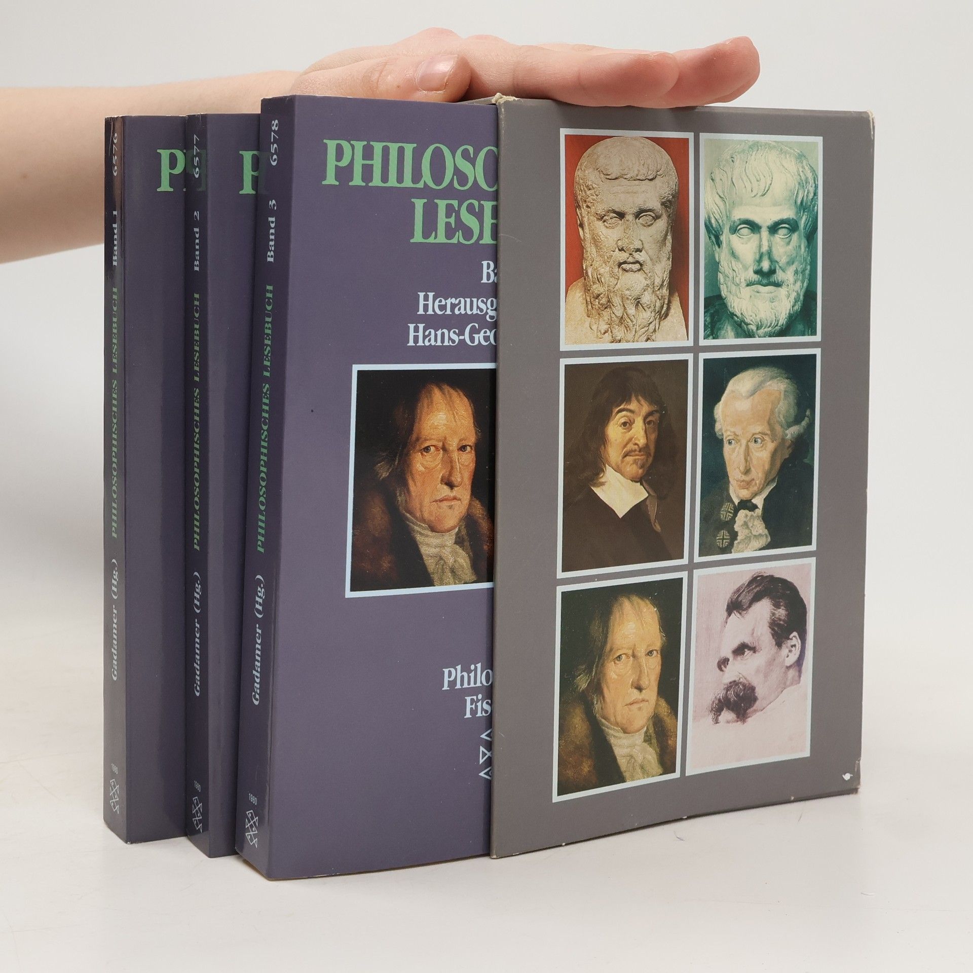 Hans-Georg Gadamer Philosophisches Lesebuch 1-3
