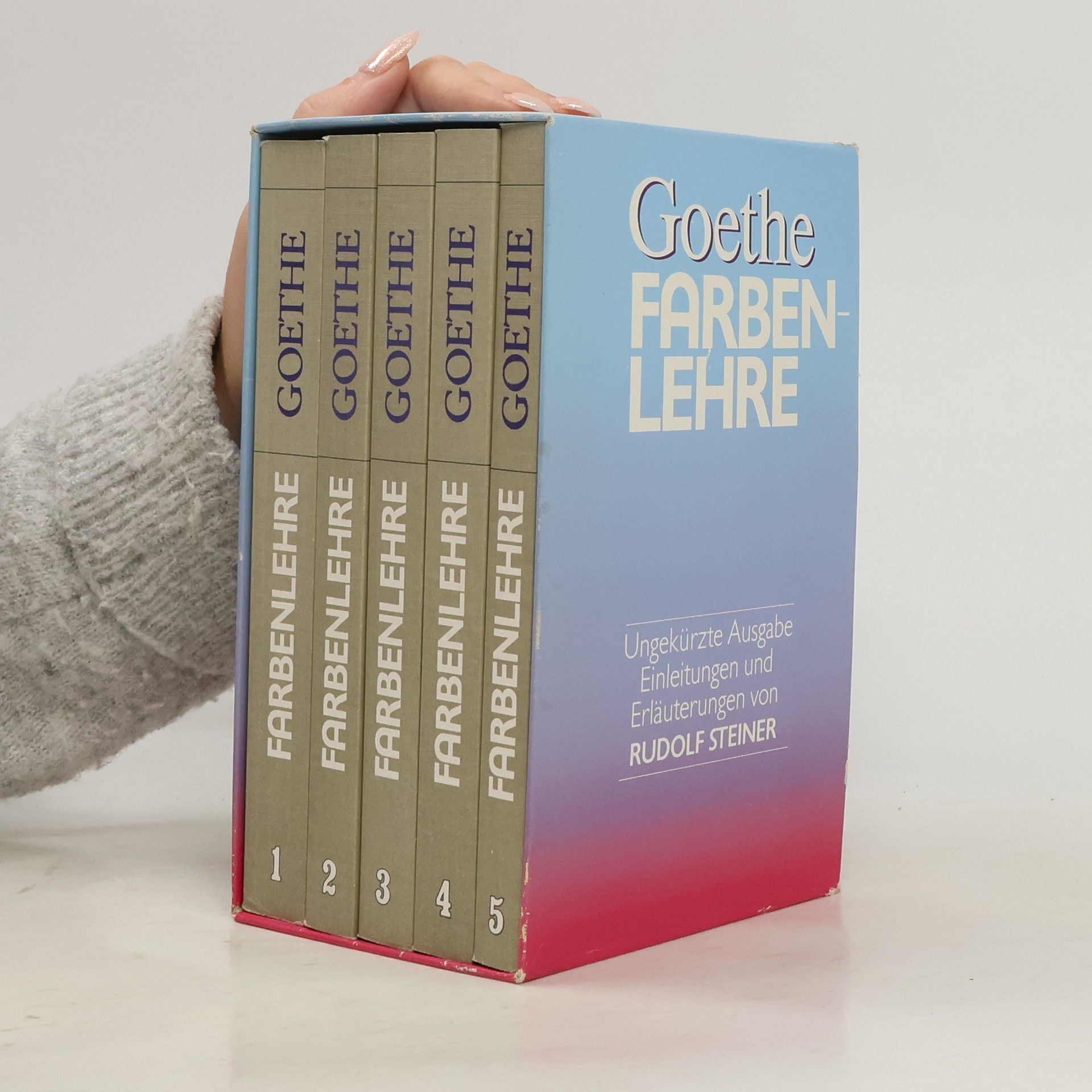 Rudolf Steiner Goethe. Farbenlehre 1-5