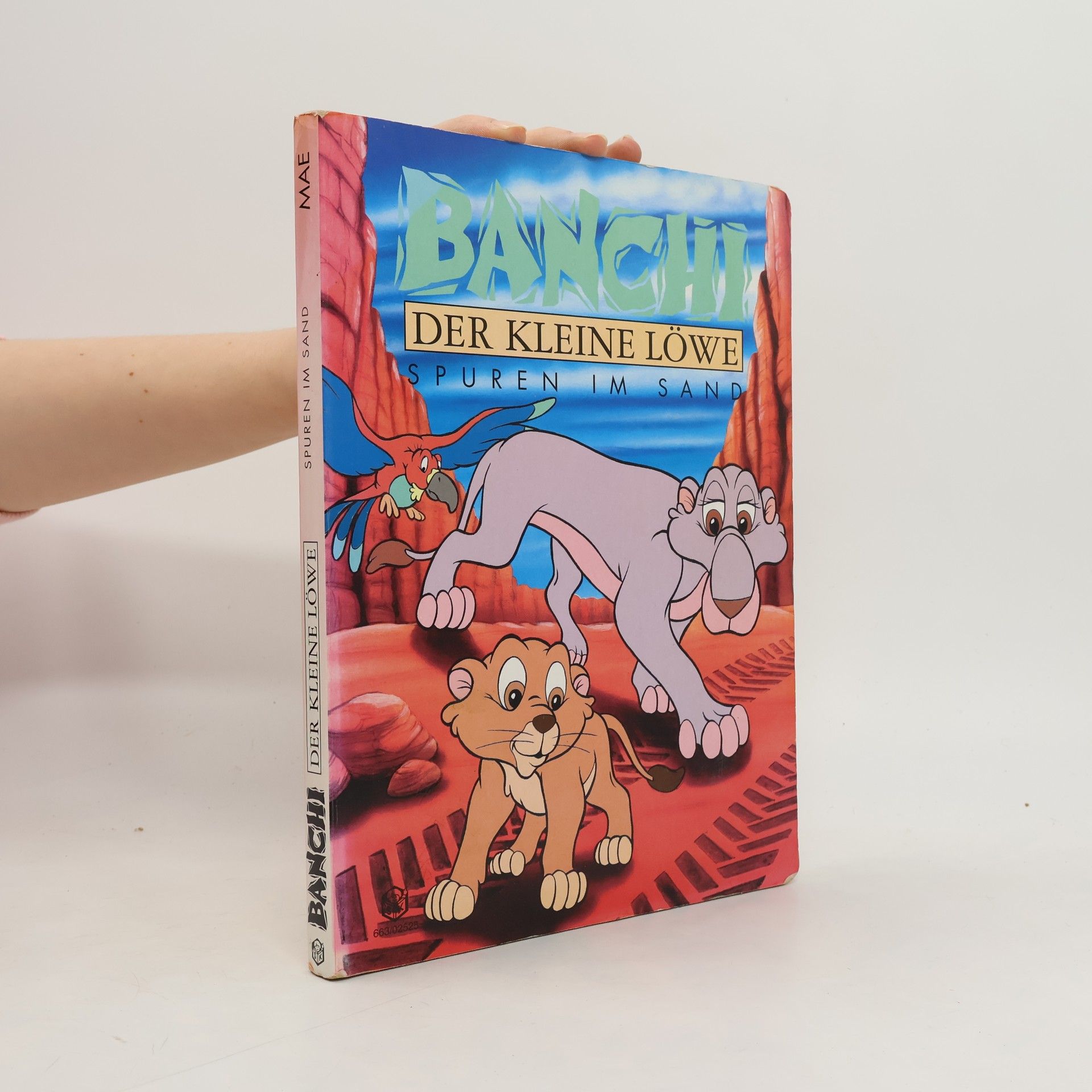 Kolektiv autorů Banchi. Der Kleine Löwe. 2 Spuren im Sand