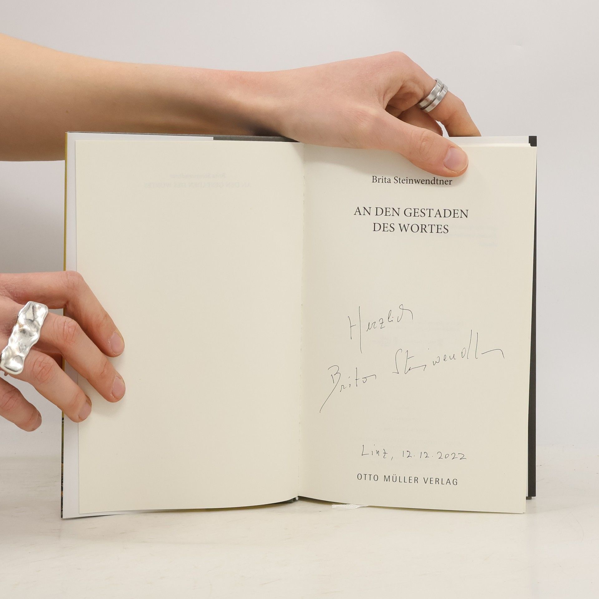 Brita Steinwendtner An den Gestaden des Wortes