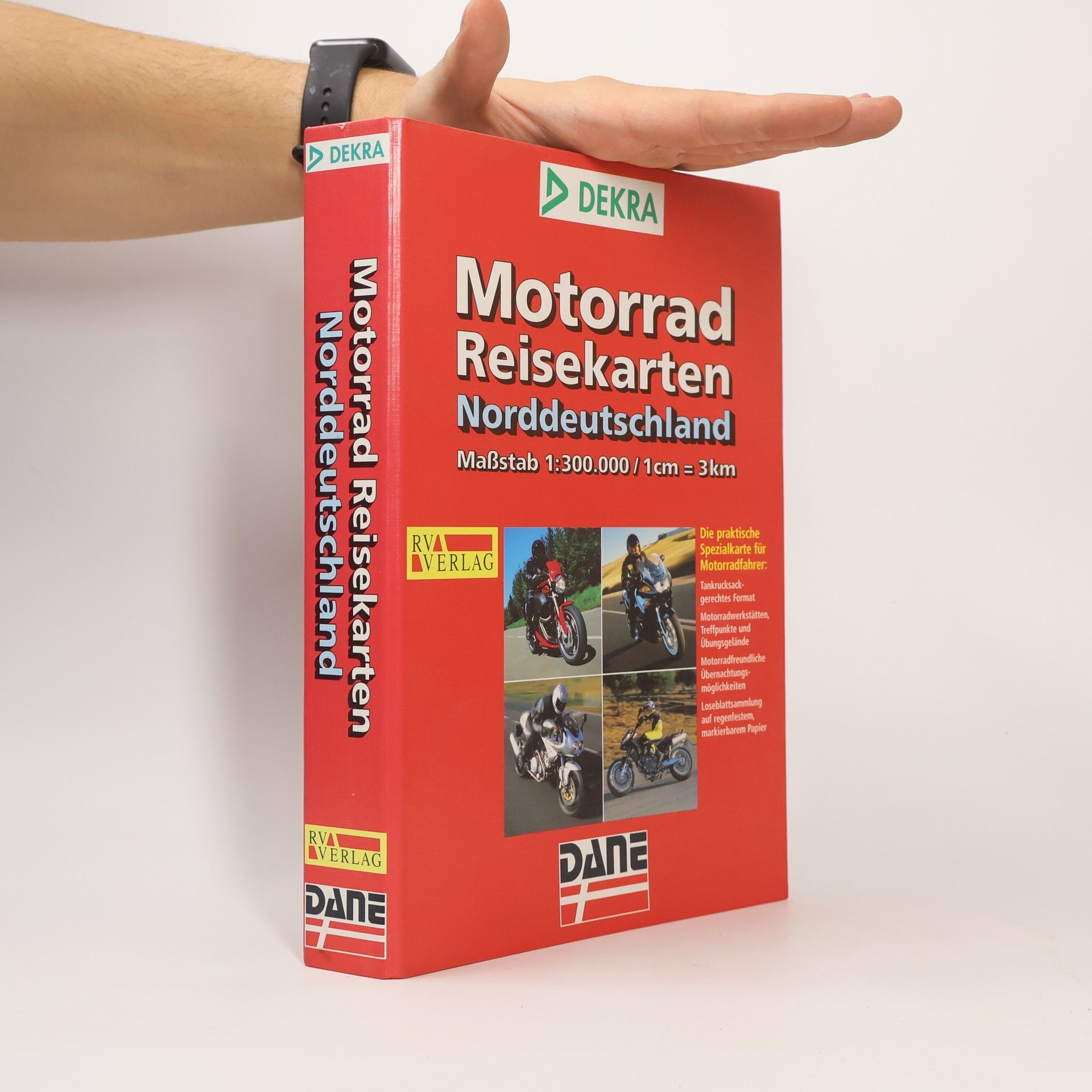 Kolektív autorov Motorrad-Reisekarten Norddeutschland