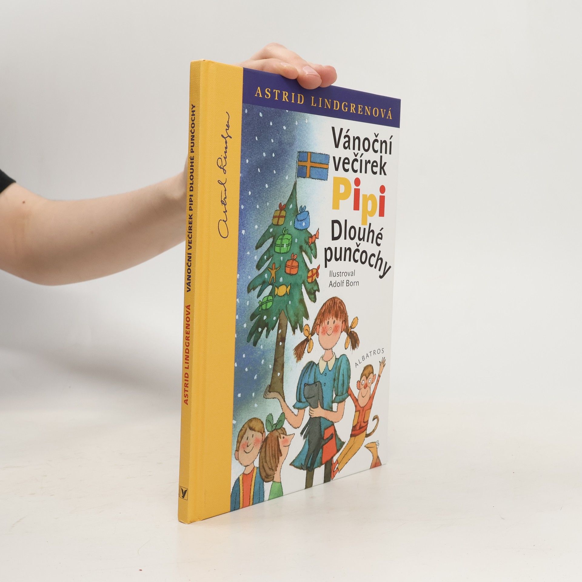 Astrid Lindgren Vánoční večírek Pipi Dlouhé punčochy