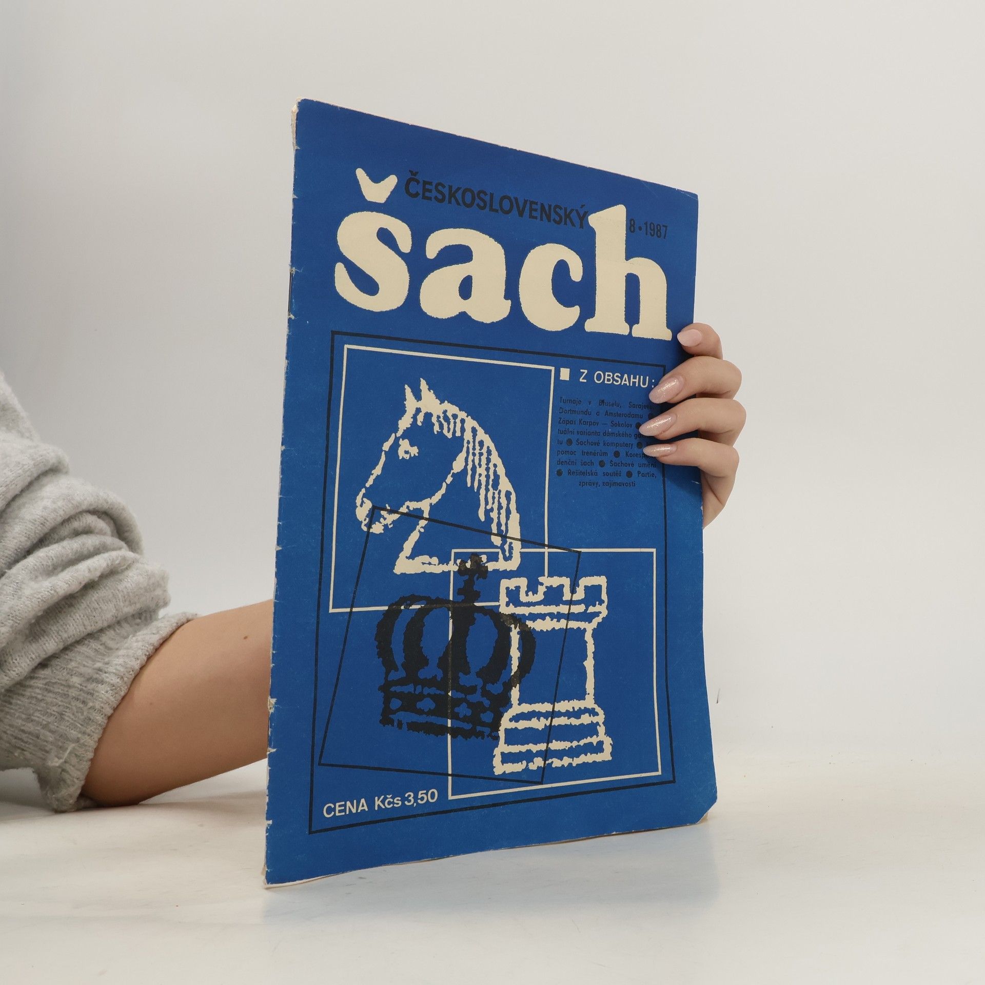 Kolektiv autorů Československý šach 8/1987