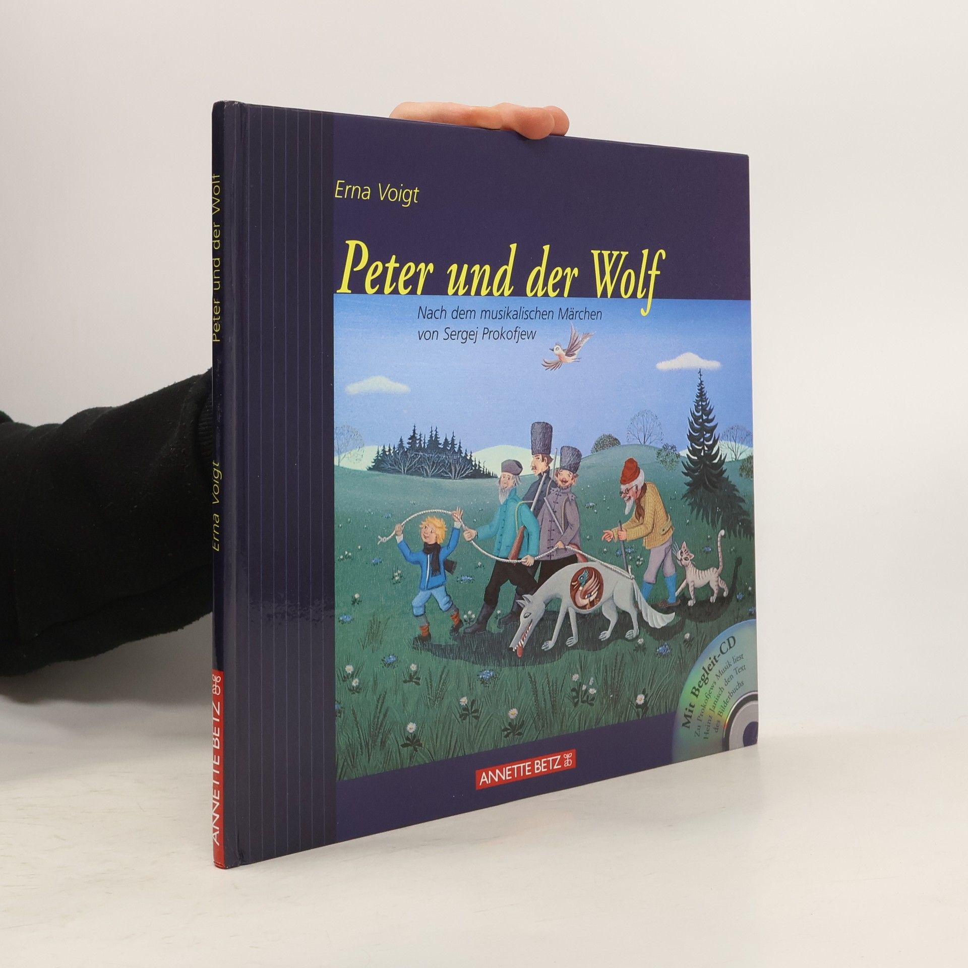 Erna Voigt Peter und der Wolf, m. Audio-CD