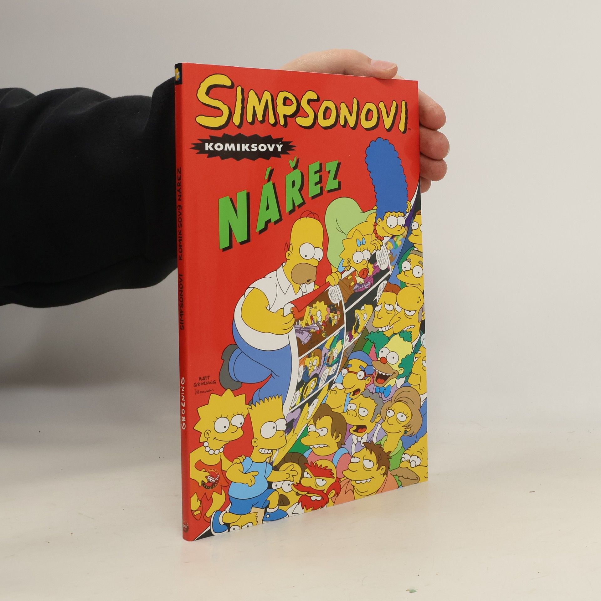 Matt Groening Simpsonovi. Komiksový nářez