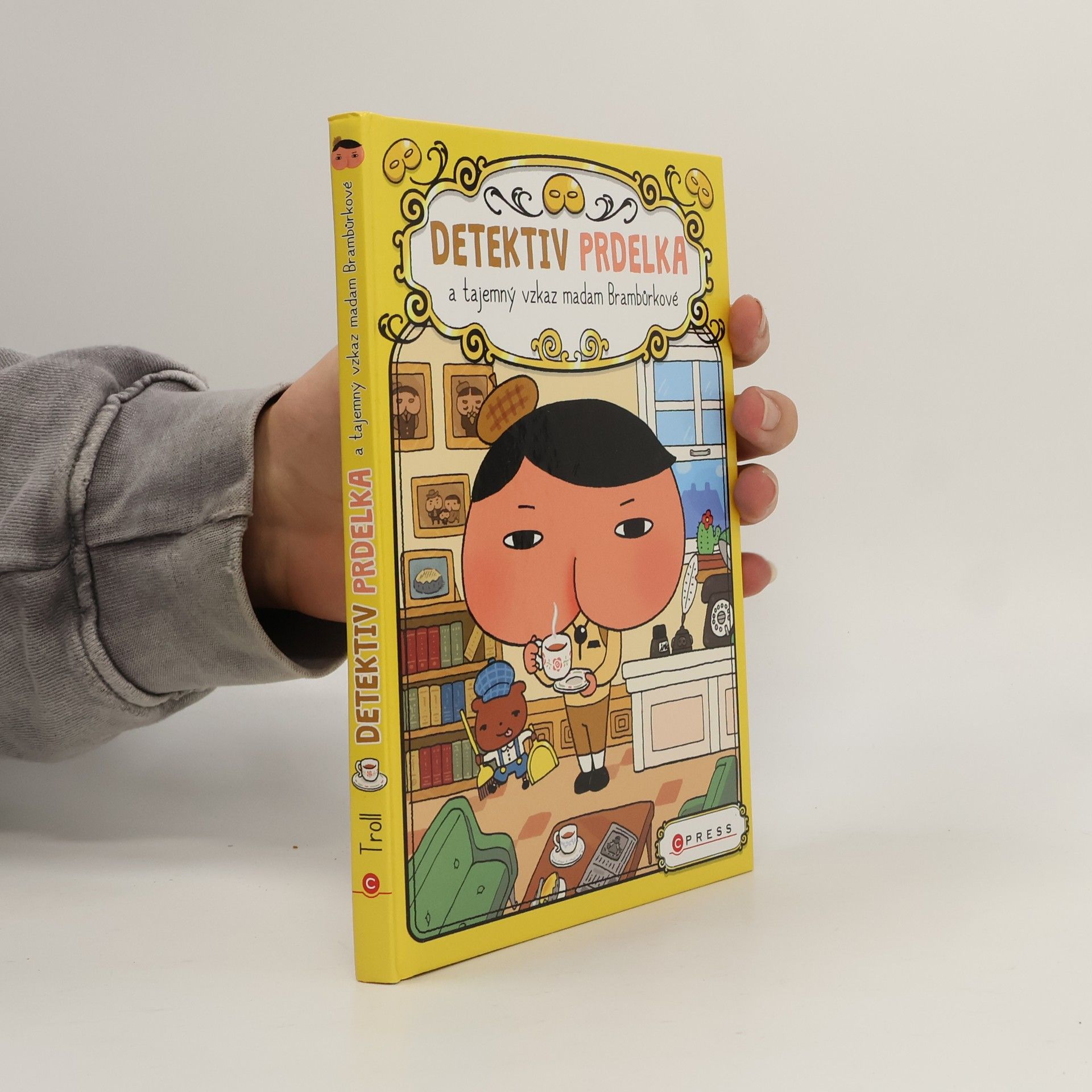 Troll Detektiv Prdelka a tajemný vzkaz madam Brambůrkové