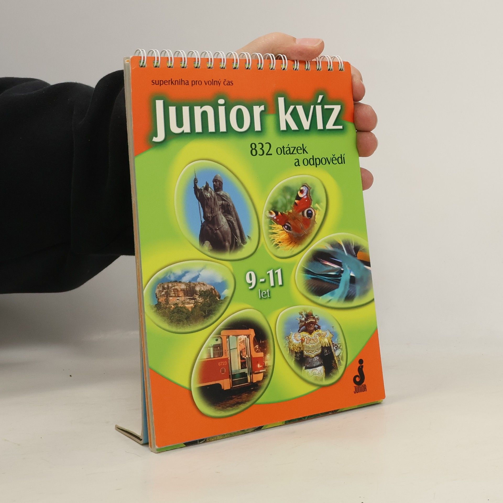 Martin Birás Junior kvíz : 9-11 let : 832 otázek a odpovědí : superkniha pro volný čas