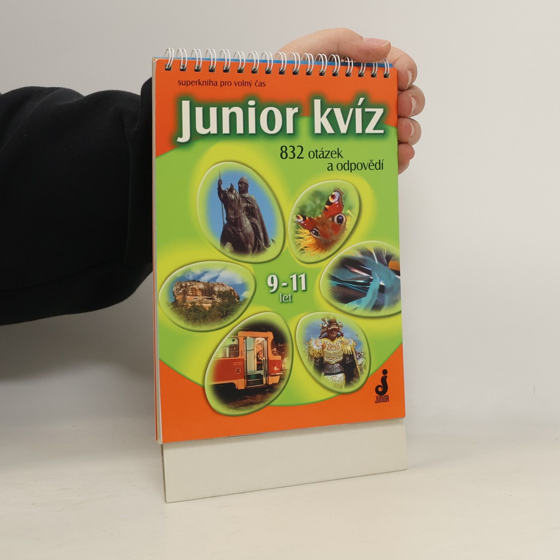 Martin Birás Junior kvíz : 9-11 let : 832 otázek a odpovědí : superkniha pro volný čas