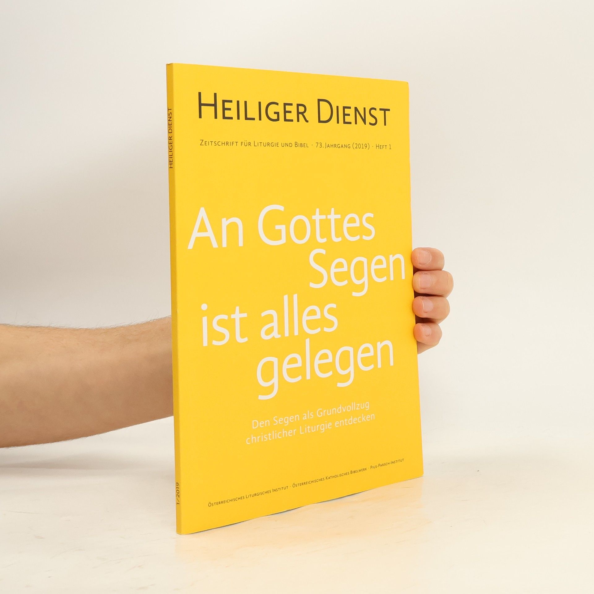 An Gottes Segen ist alles gelegen 1/2019