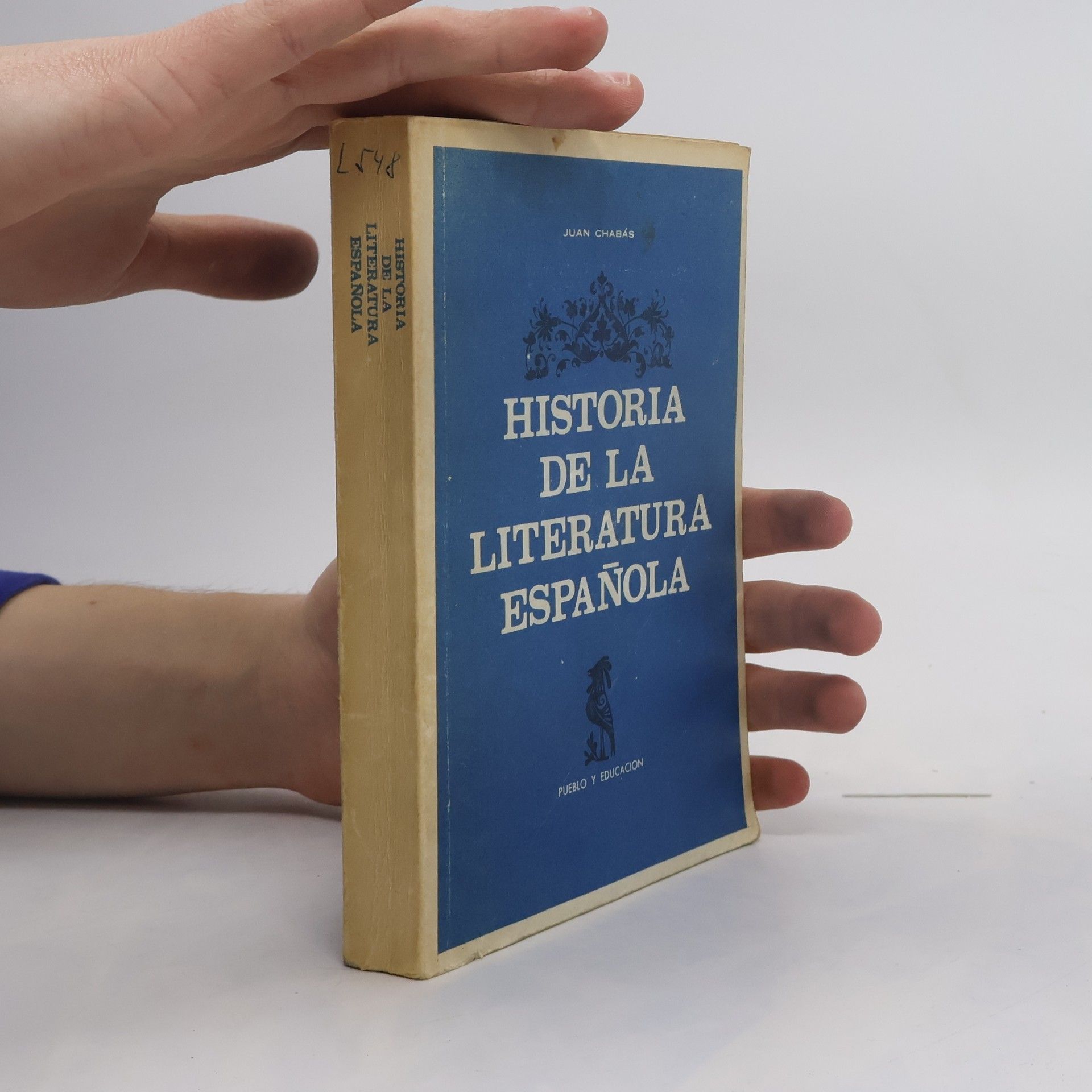 Juan Chabás Historia de la literatura espaňola
