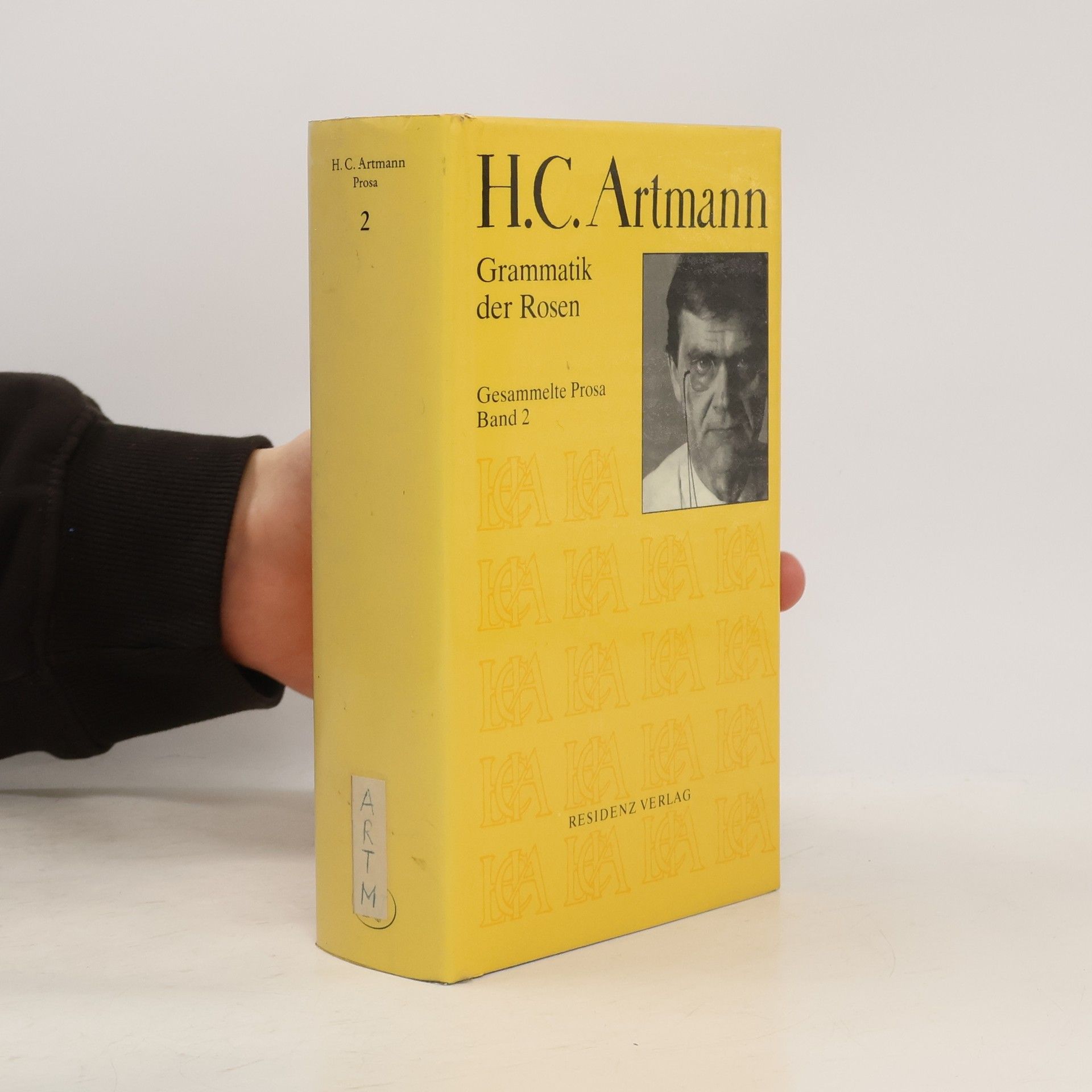 H. C. Artmann Grammatik der Rosen